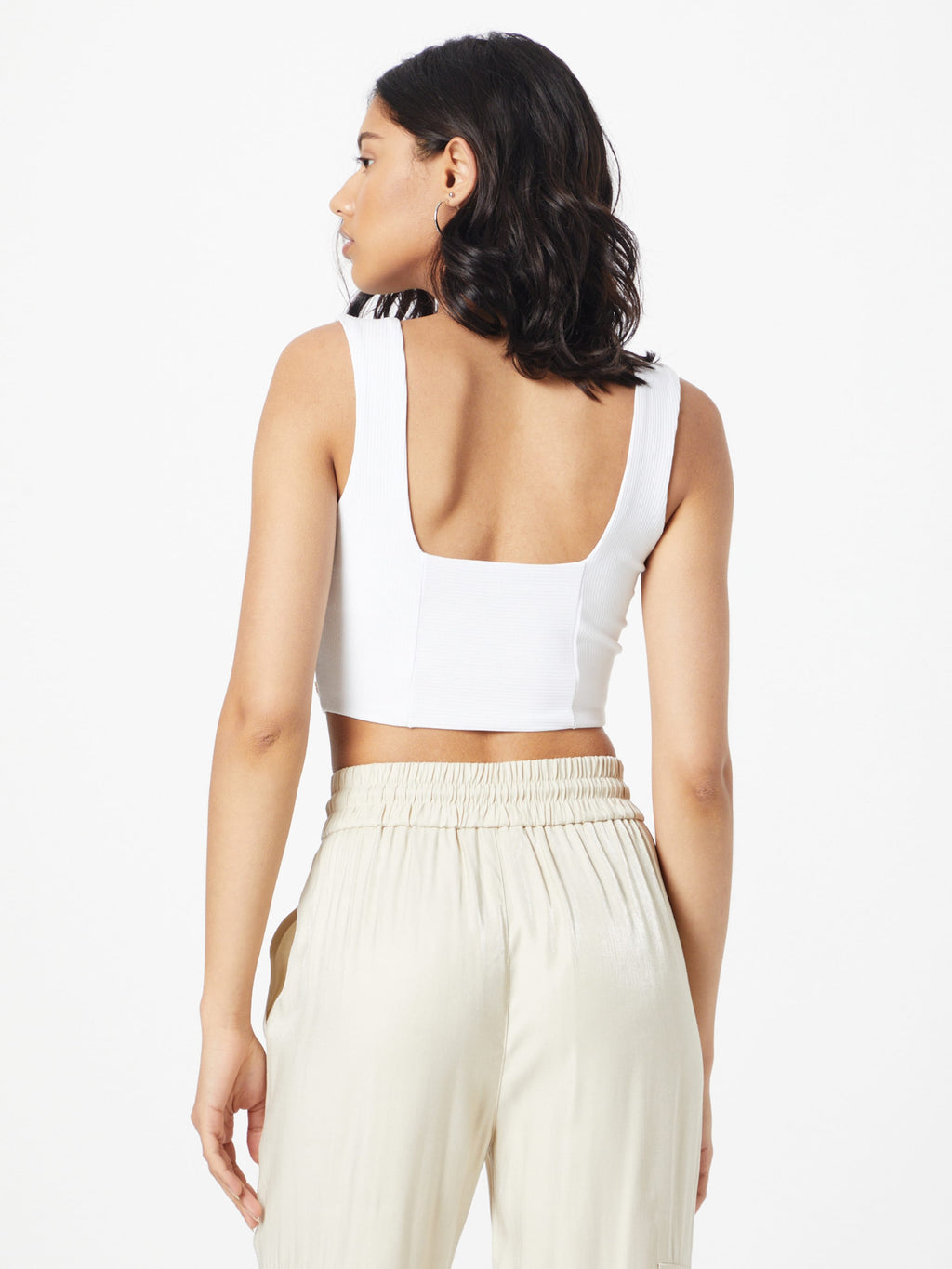 Guess Crop Tops Top ASHLI Dames Wit
