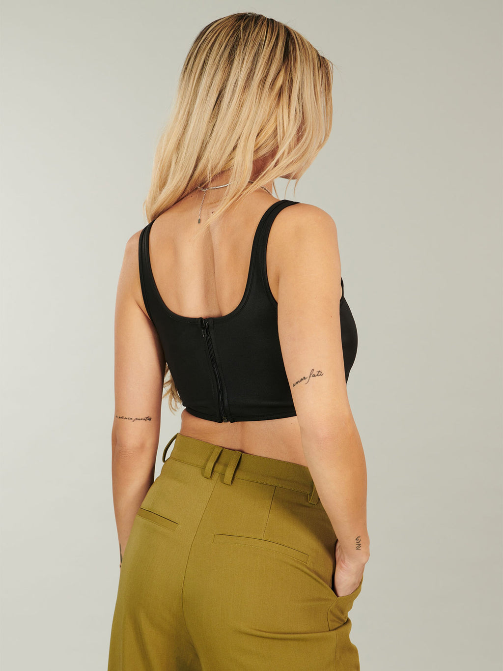  Tanktops Top Dina Dames Zwart