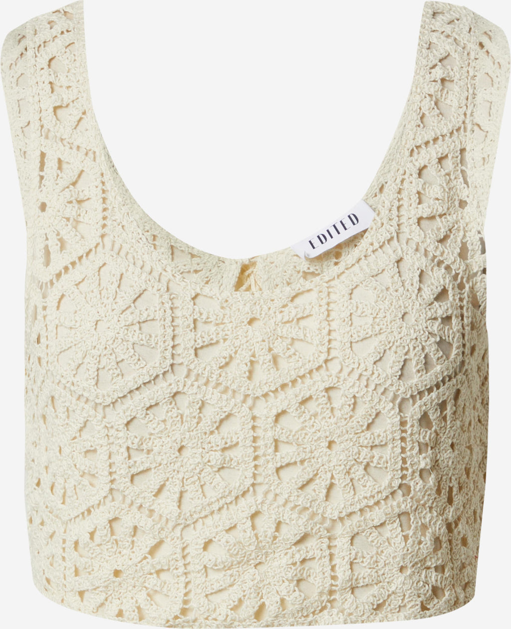 EDITED Crop Tops Top Cosima Dames Beige