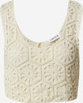 EDITED Crop Tops Top Cosima Dames Beige
