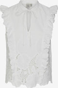 Y.A.S Blouse Tops Blouse SANDRA Dames Offwhite