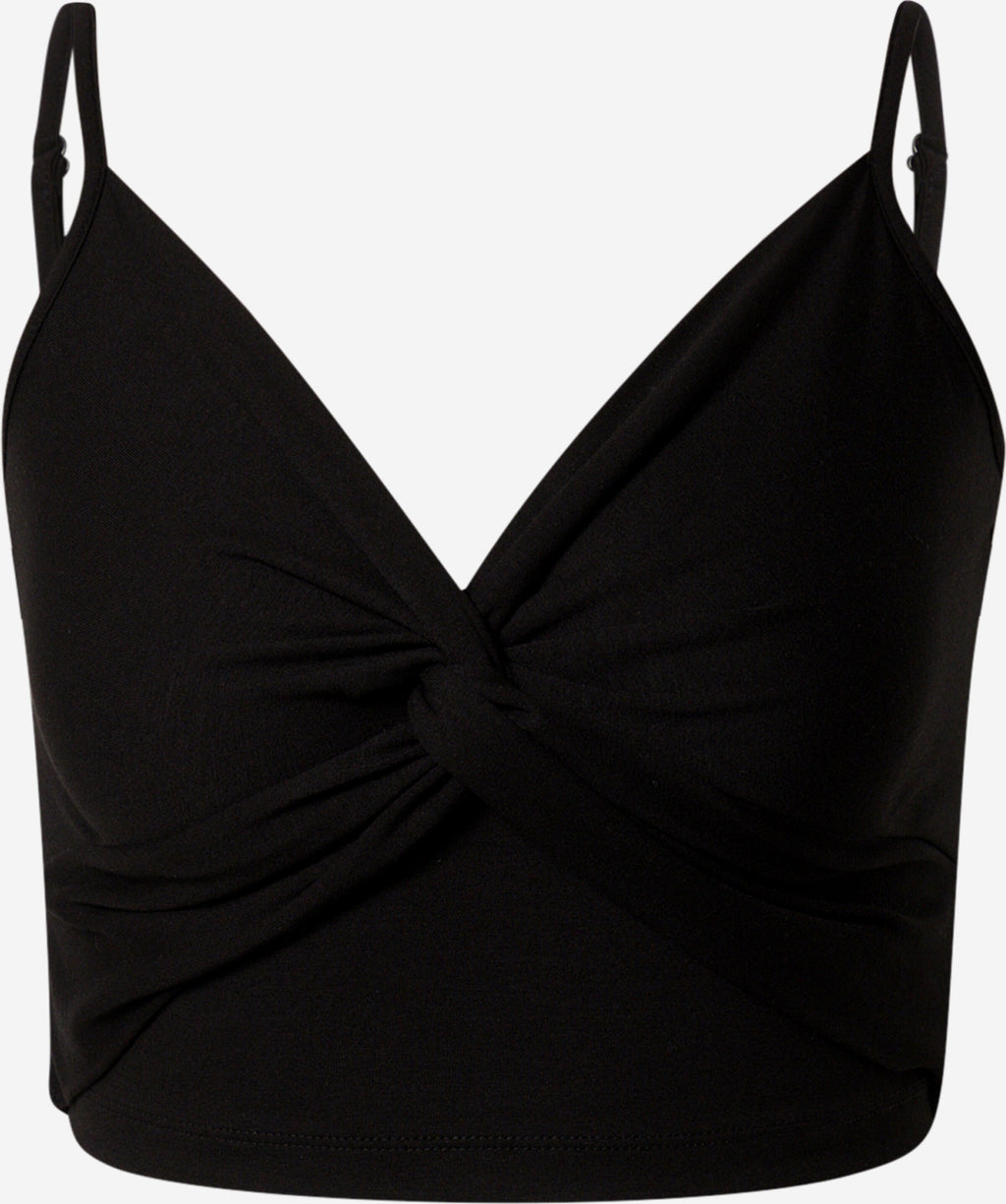 About You Crop Tops Top Julia Dames Zwart