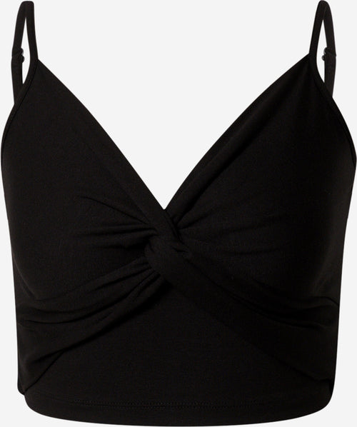 About You Crop Tops Top Julia Dames Zwart