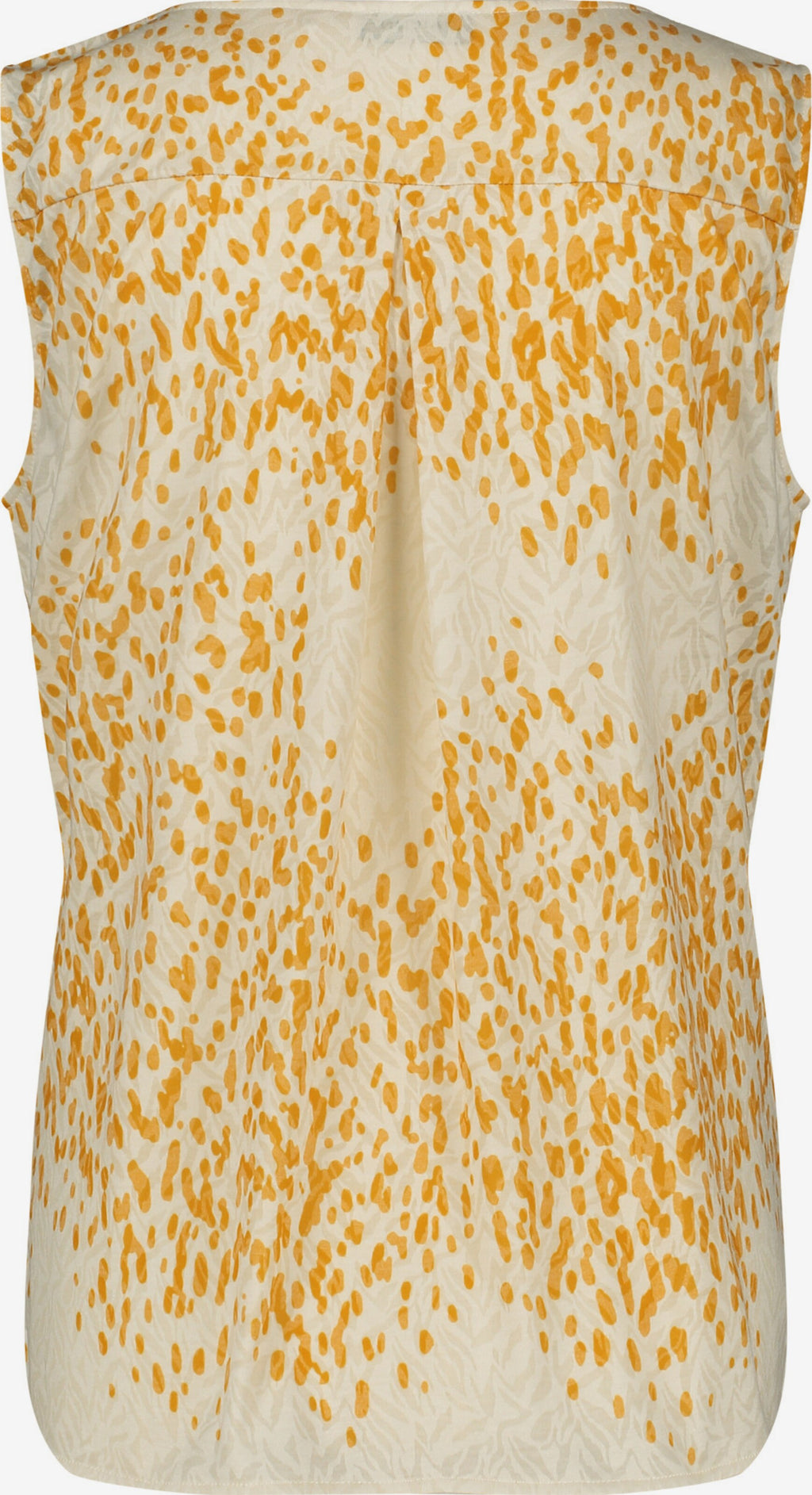 Taifun Mouwloze Shirts Top Dames Ecru
