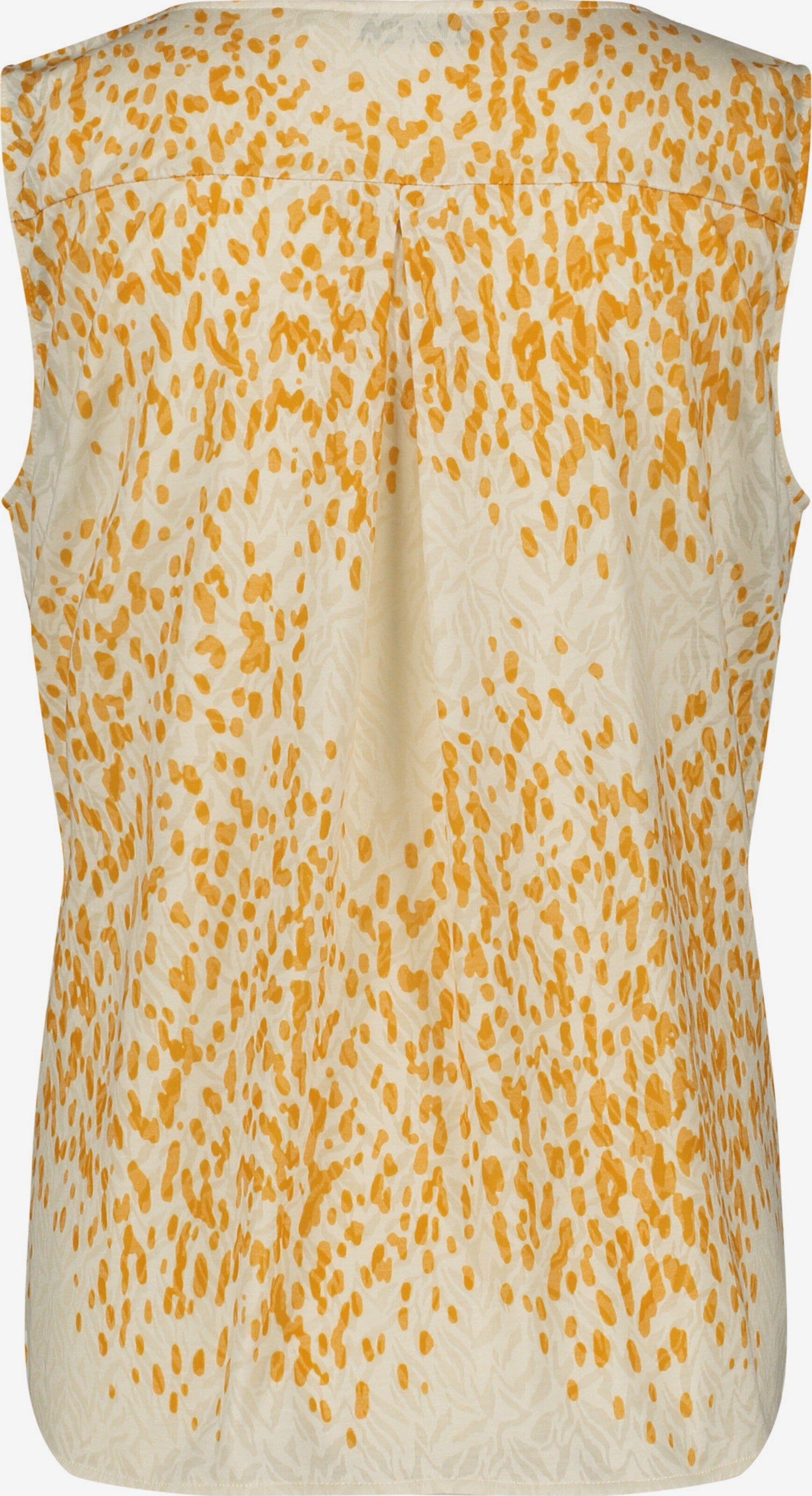 Taifun Mouwloze Shirts Top Dames Ecru