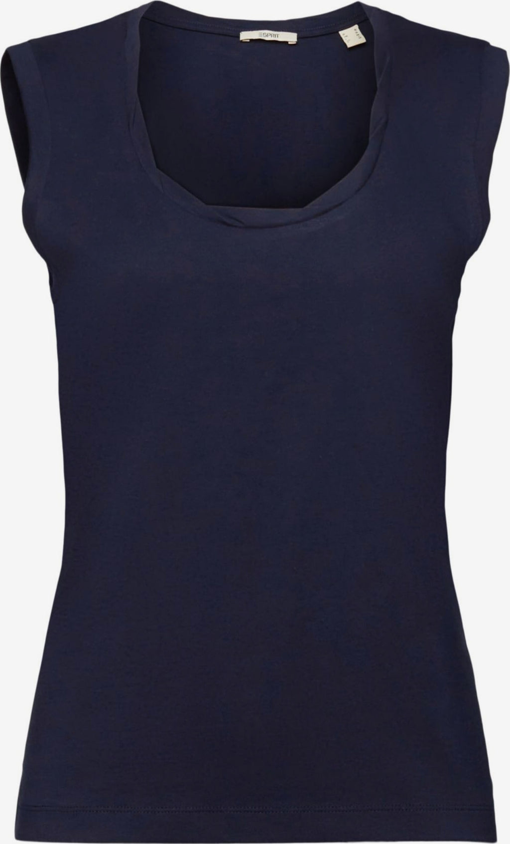 ESPRIT Mouwloze Shirts Top Dames Navy