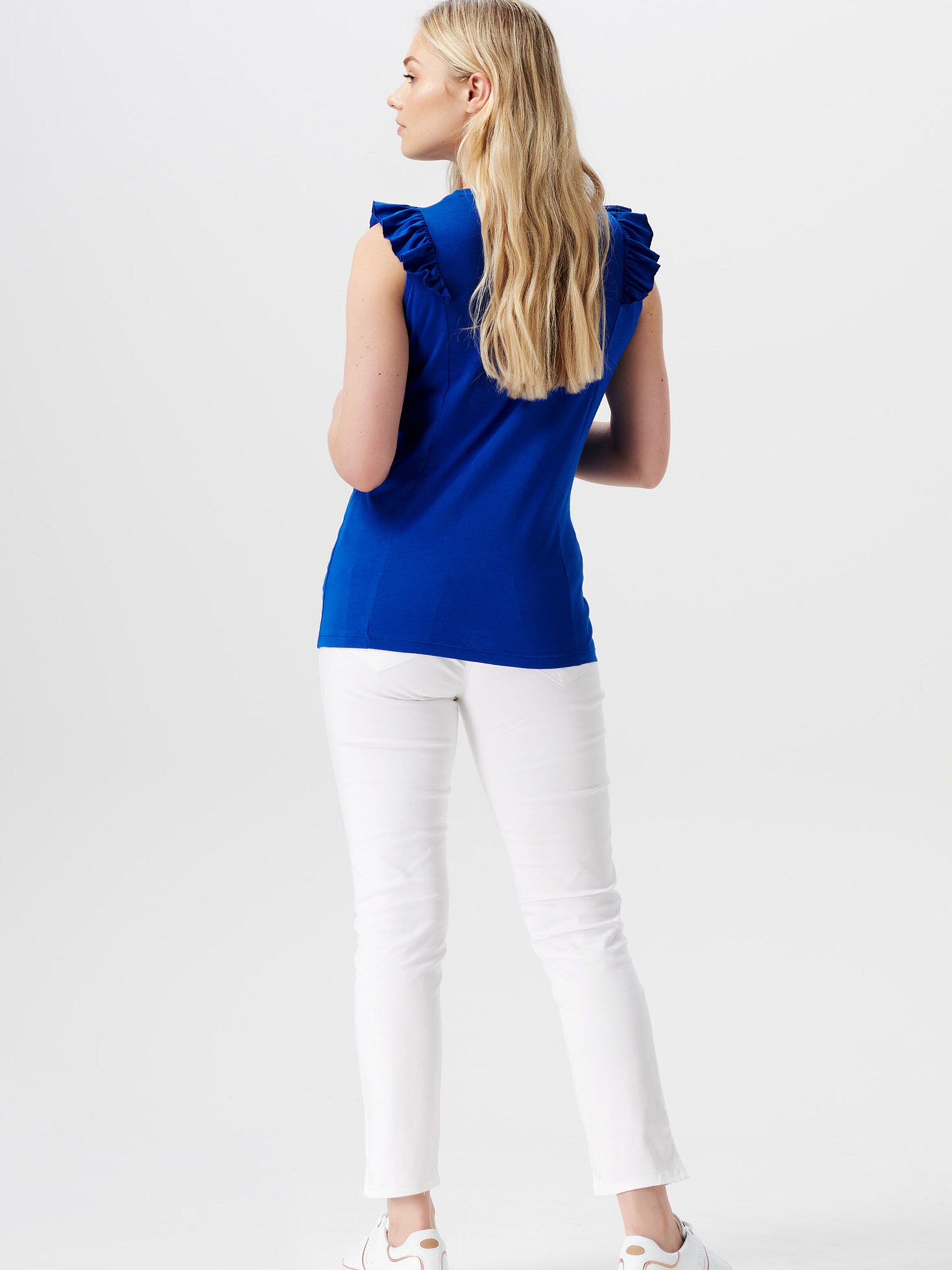  Uitgaanstops Top Dames Royal Blue/koningsblauw