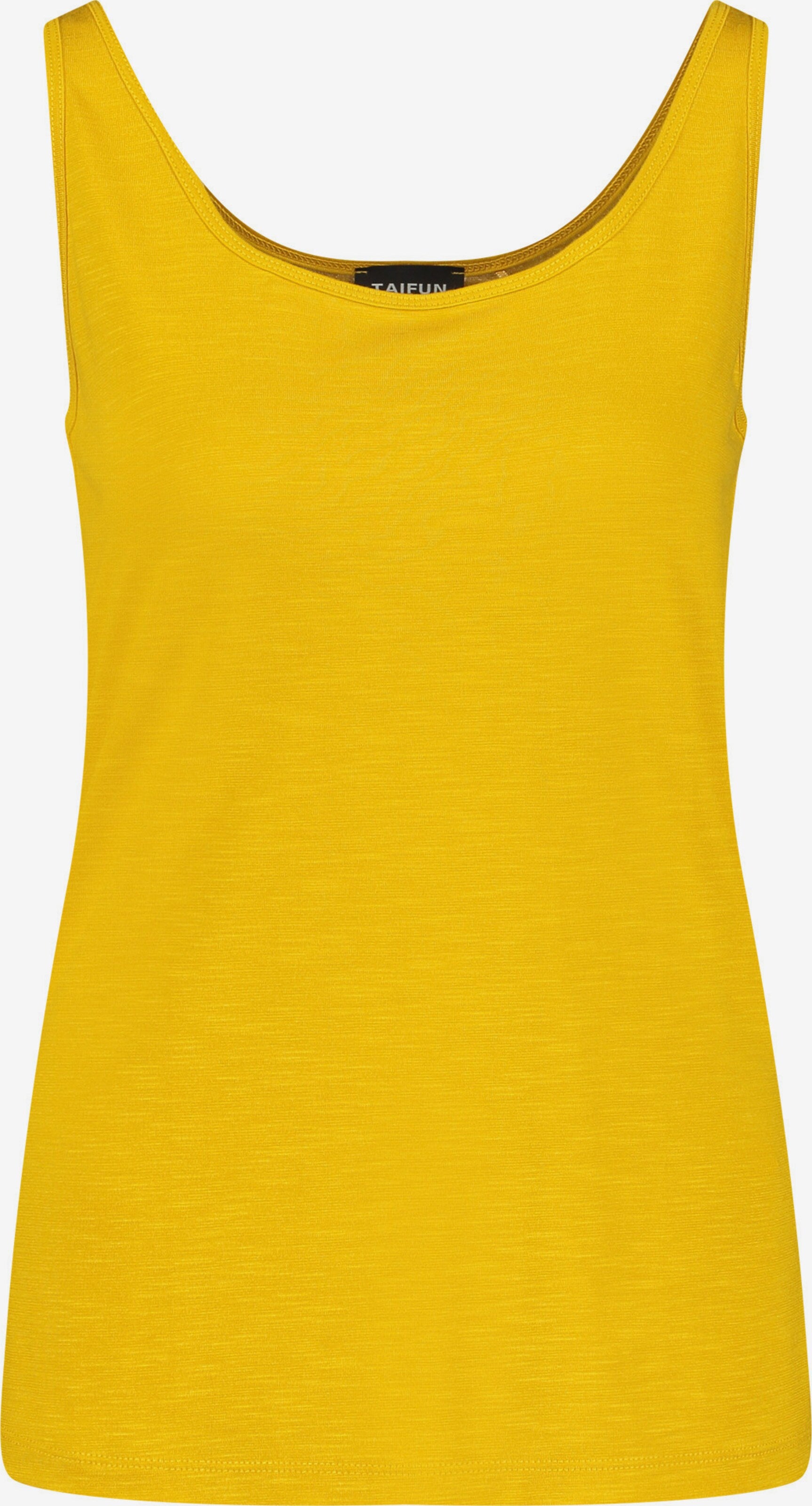Taifun Tanktops Top Dames Geel