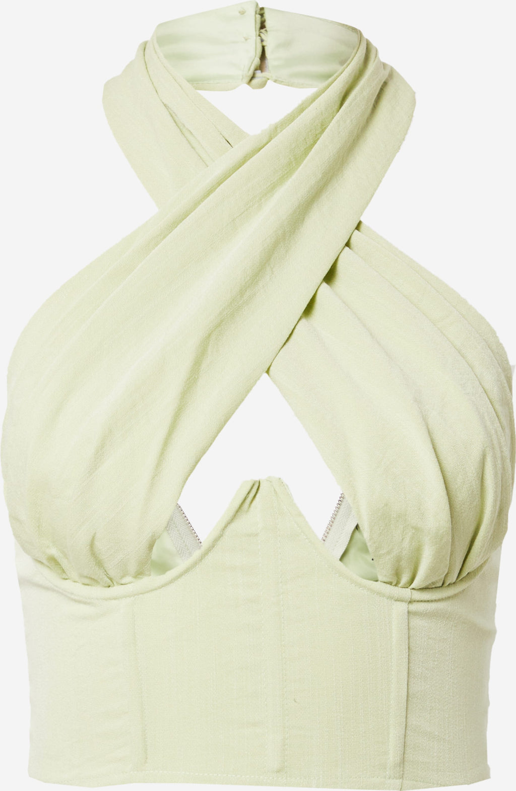  Crop Tops Top Dames Pastelgroen