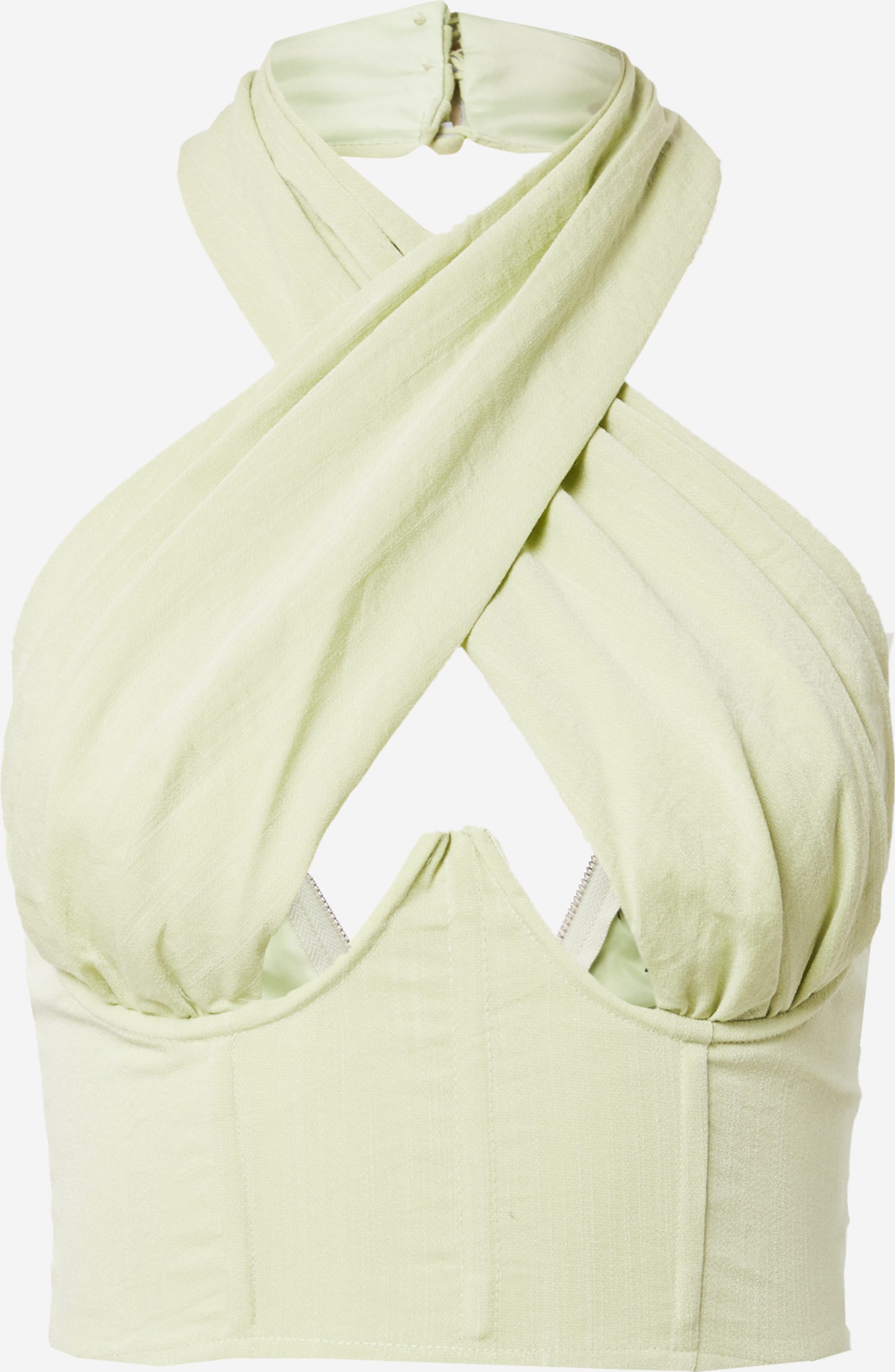  Crop Tops Top Dames Pastelgroen