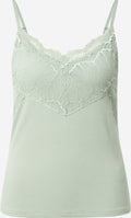 About You Kanten Tops Top Maike Dames Mintgroen