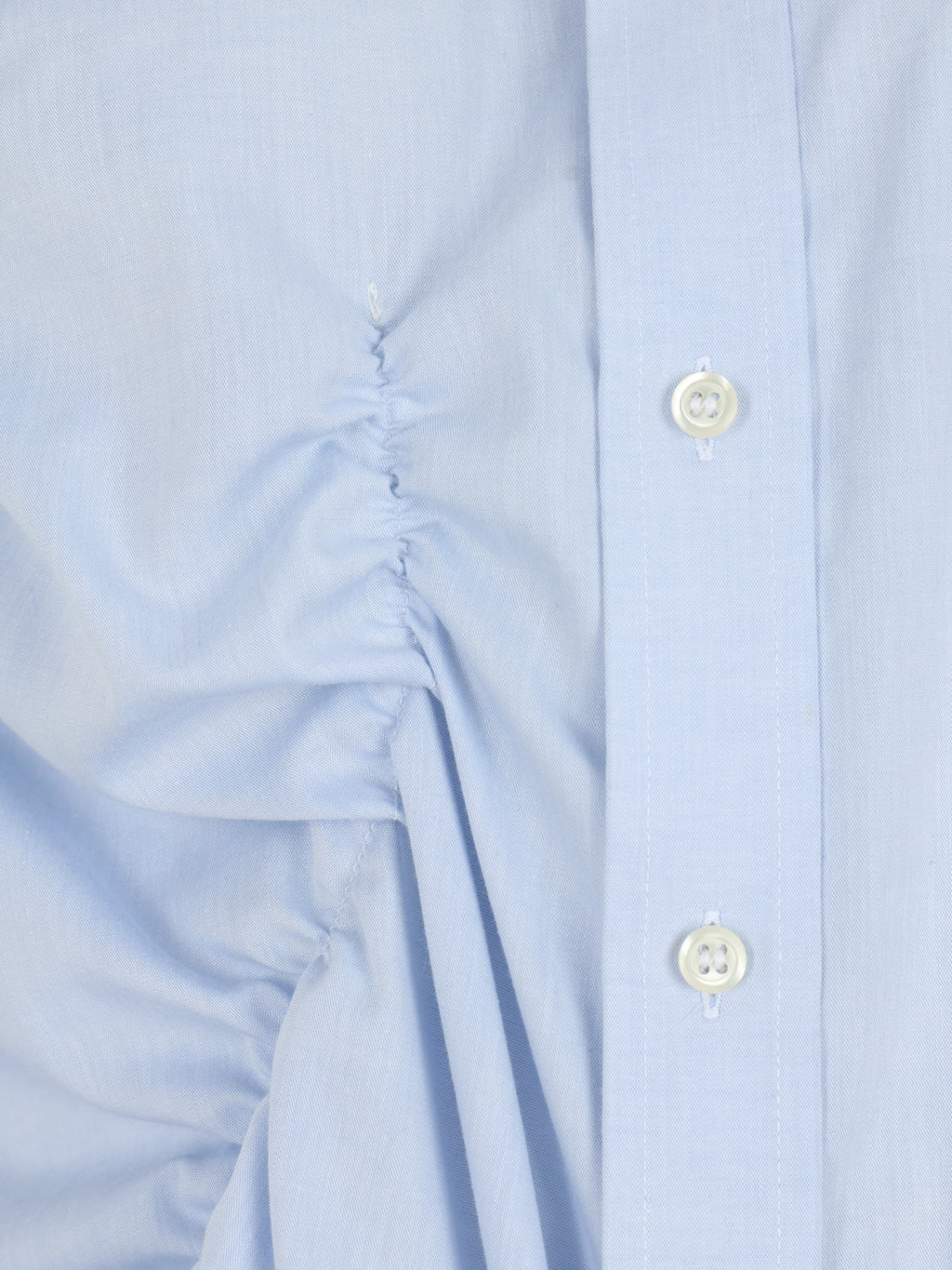  Blouse Tops Blouse Shirred Dames Blauw