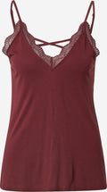 About You Kanten Tops Top Sharli Dames Bordeaux