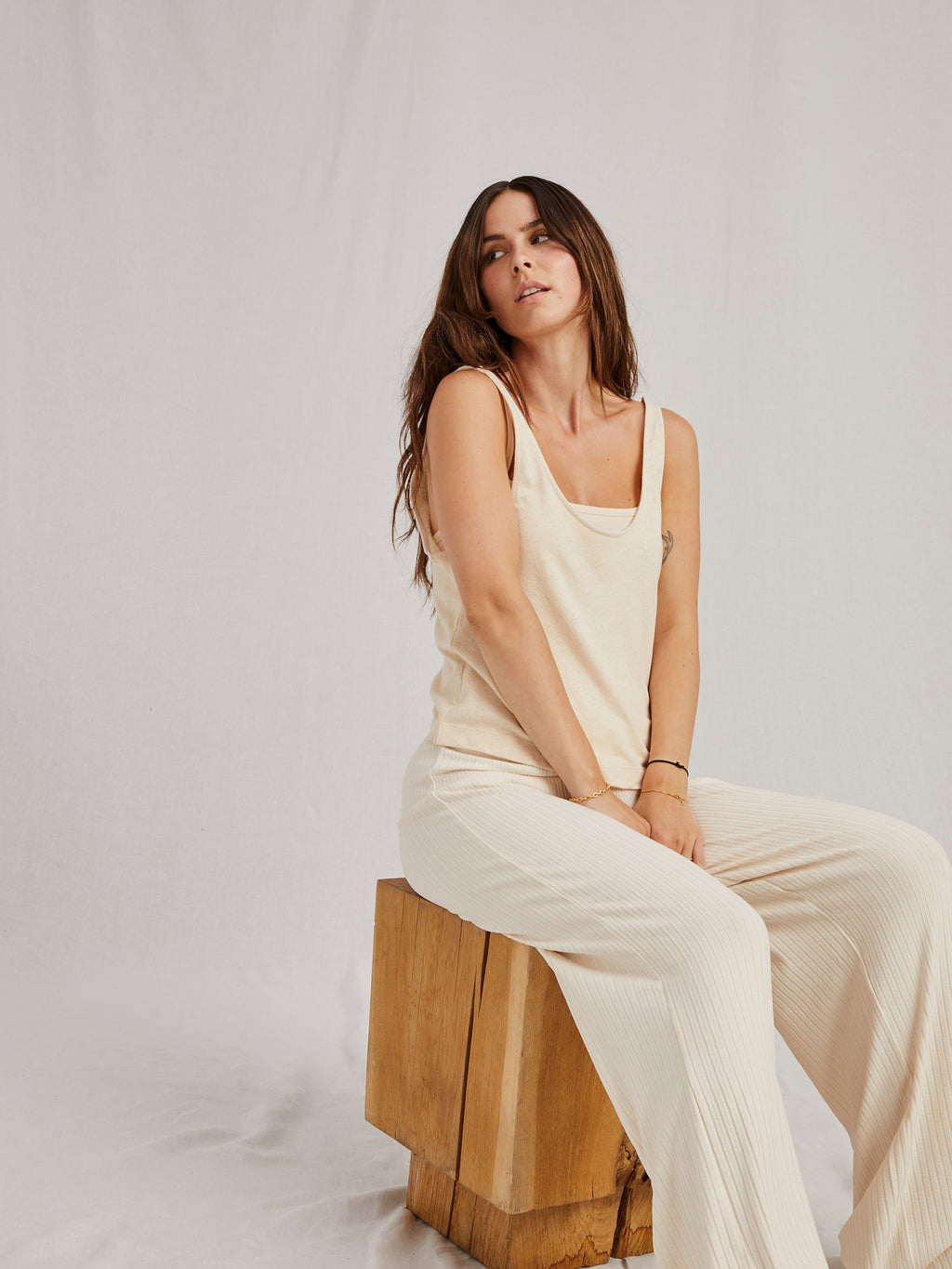  Tanktops Top Gianna Dames Offwhite