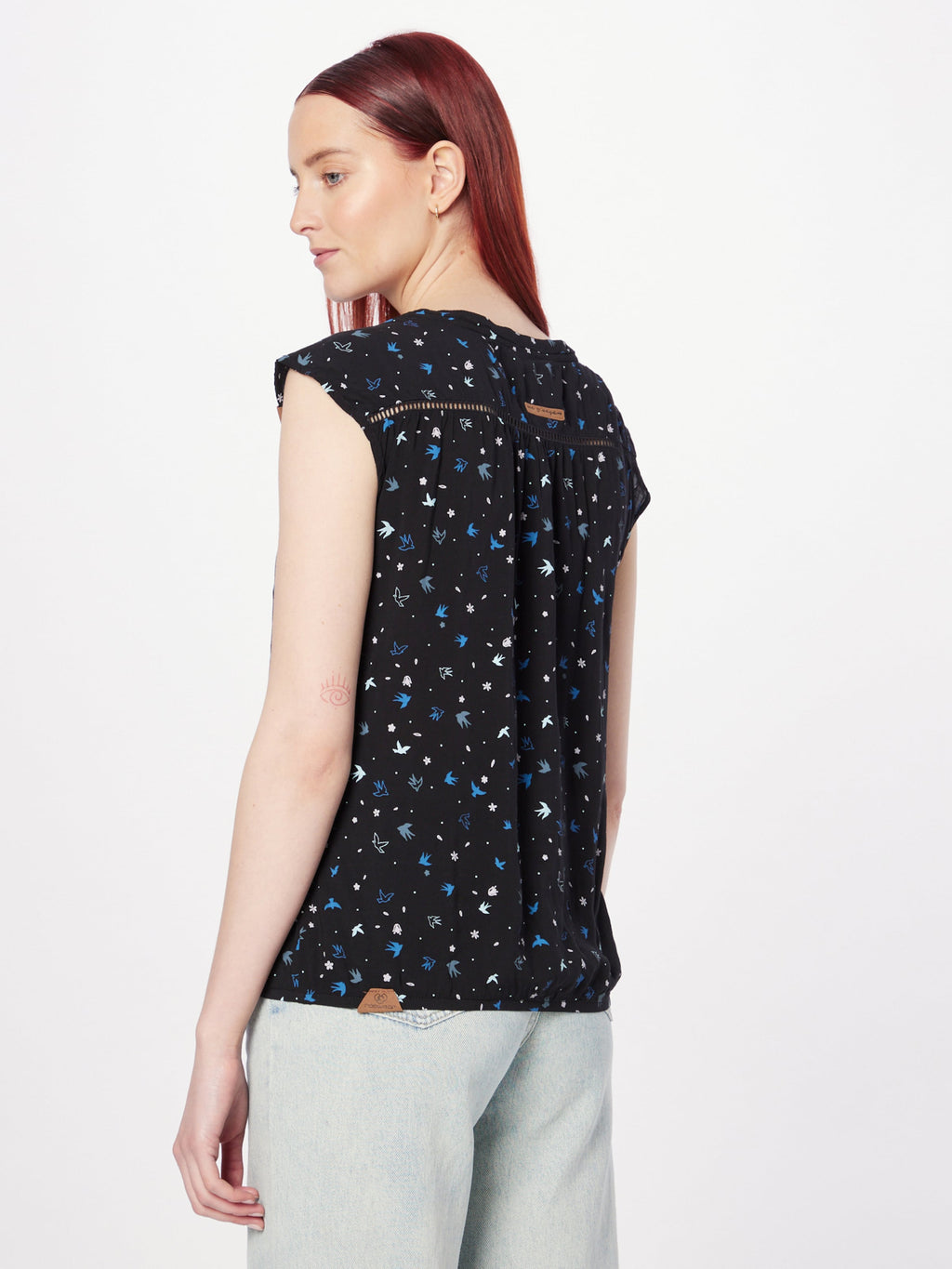 Ragwear Blouse Tops Blouse SALTTY Dames Zwart