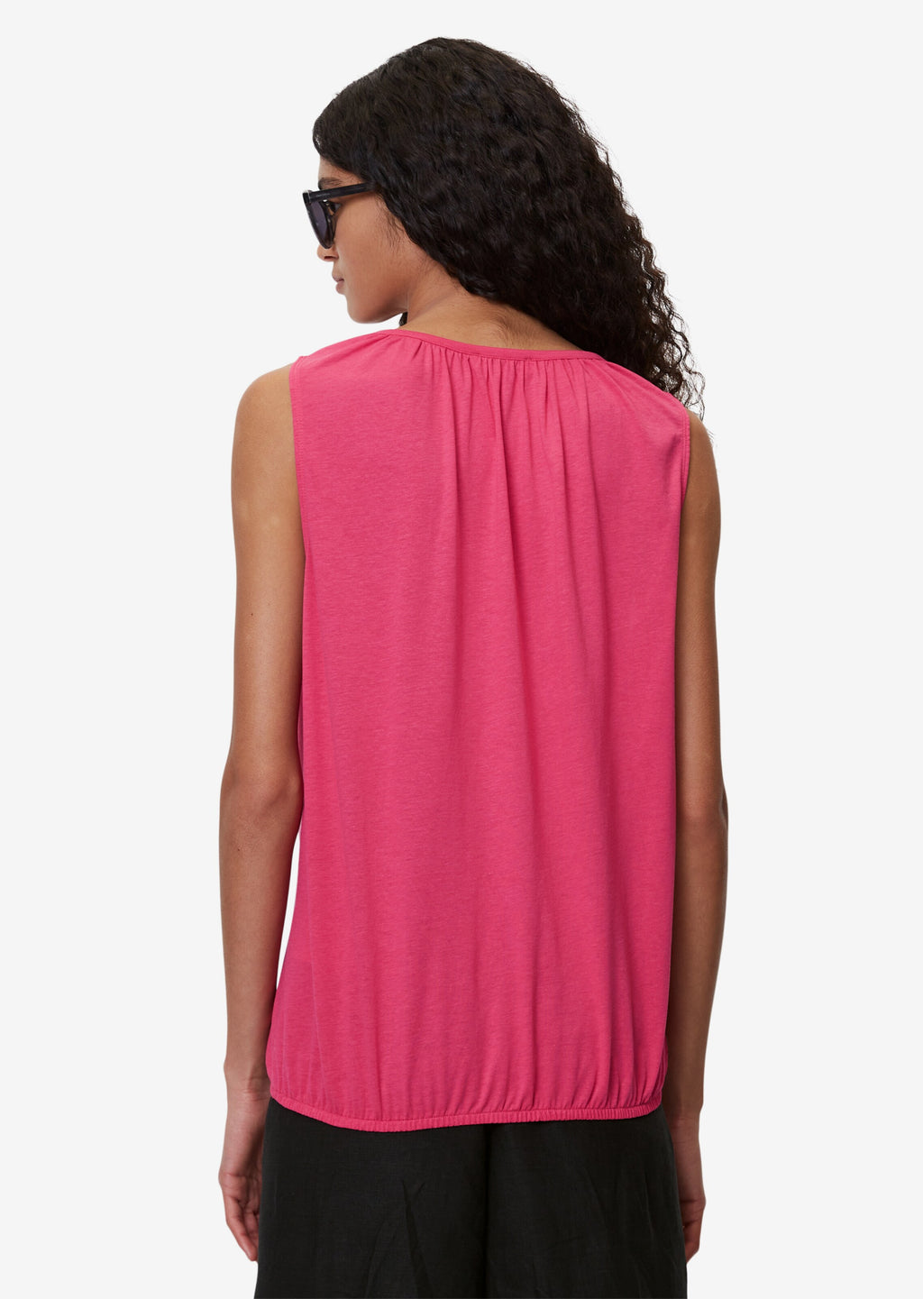 Marc O'Polo Mouwloze Shirts Top Dames Rosa