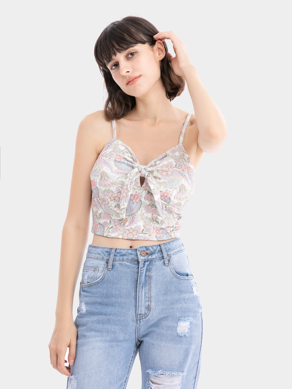  Crop Tops Top Brahliday Dames Wit