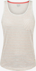 DESIRES Mouwloze Shirts Top Melanie Dames Parelwit