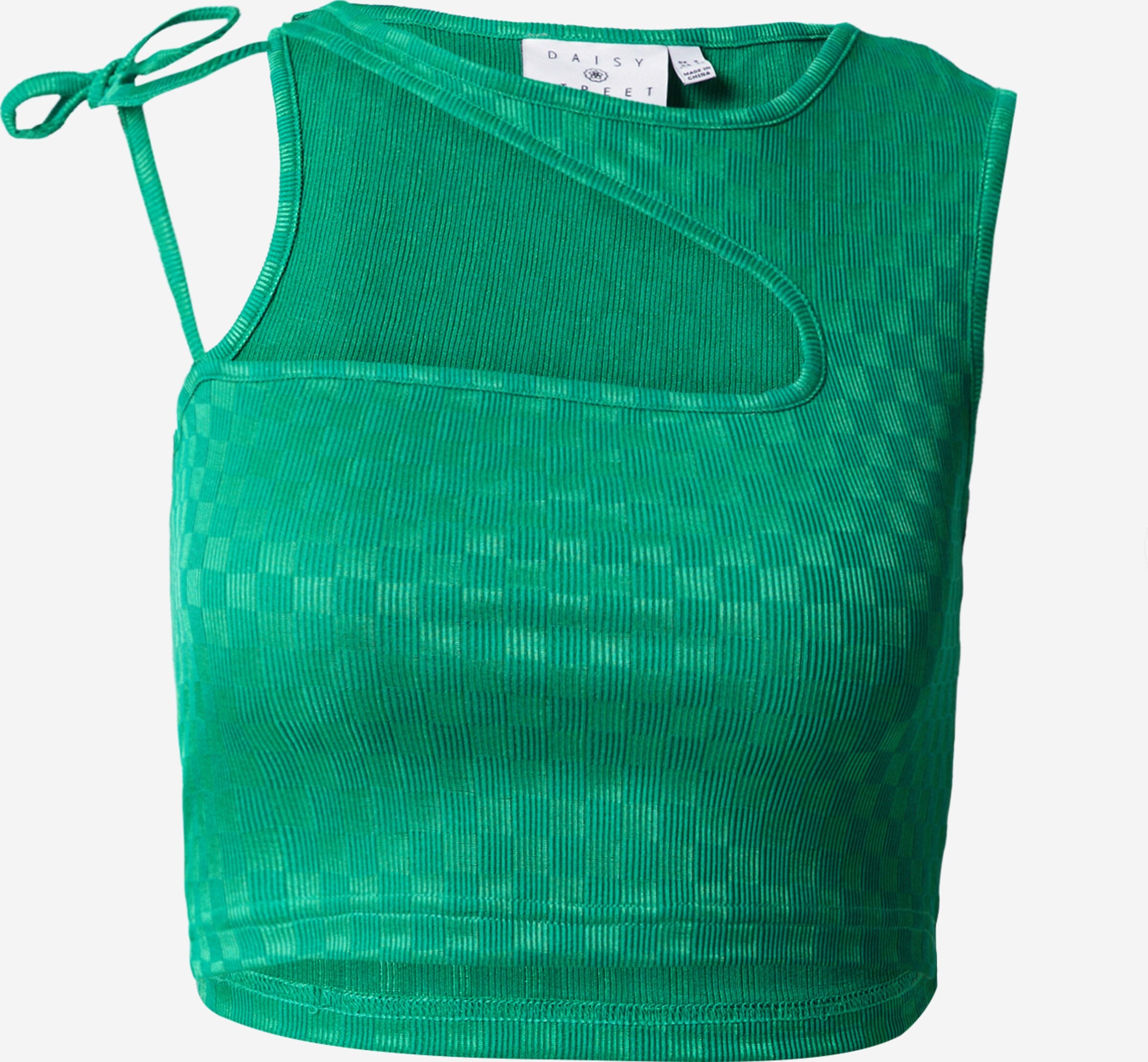 Daisy Street Crop Tops Top Dames Groen