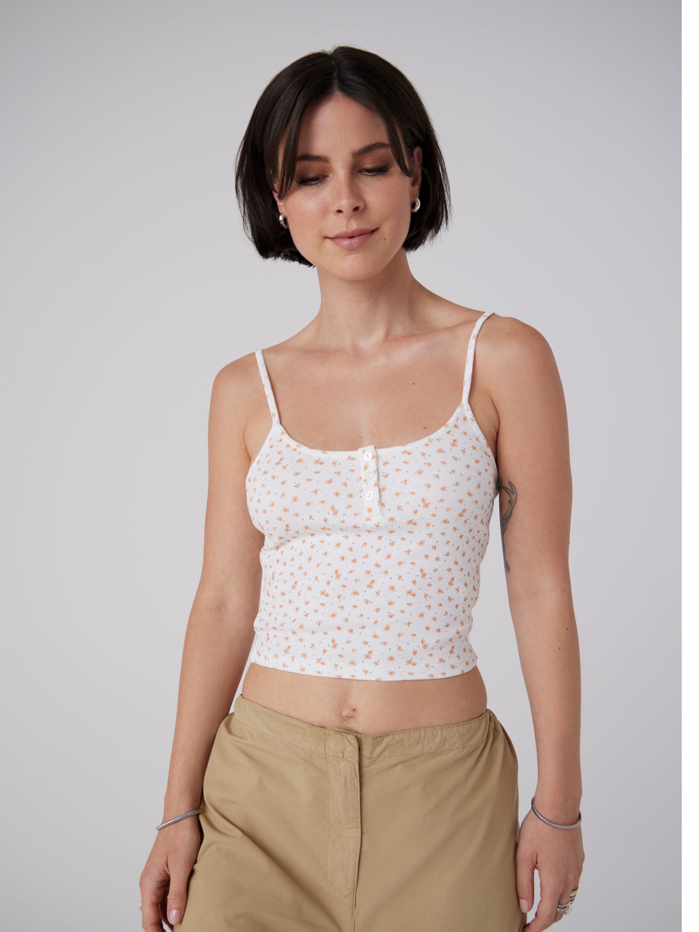  Crop Tops Top Susan Dames Wit
