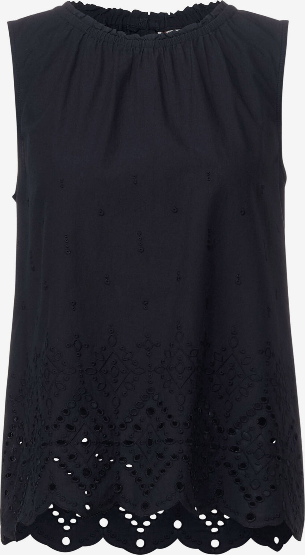 STREET ONE Uitgaanstops Top Dames Donkerblauw