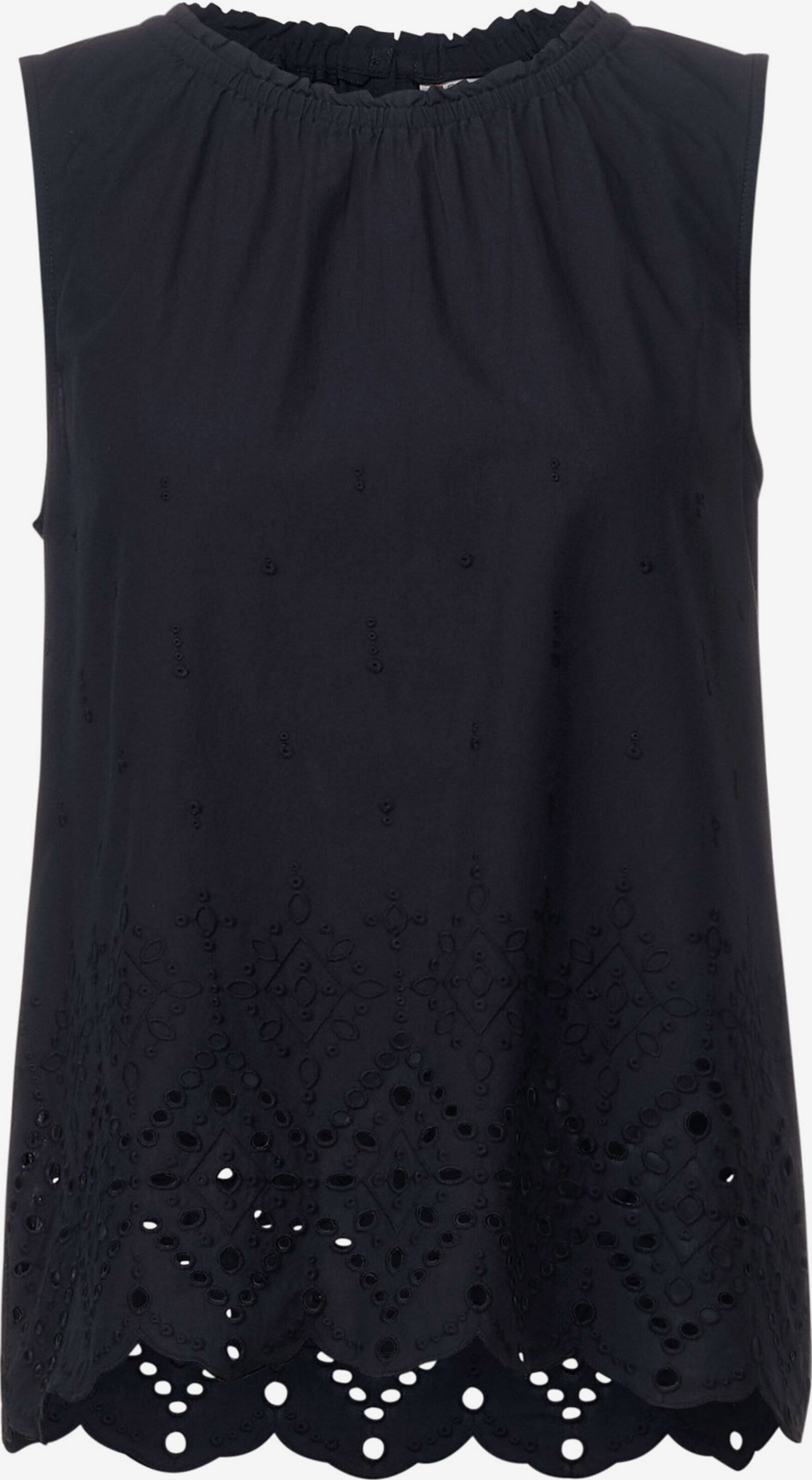 STREET ONE Uitgaanstops Top Dames Donkerblauw