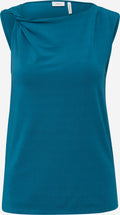 S.Oliver BLACK LABEL Mouwloze Shirts Top Dames Blauw