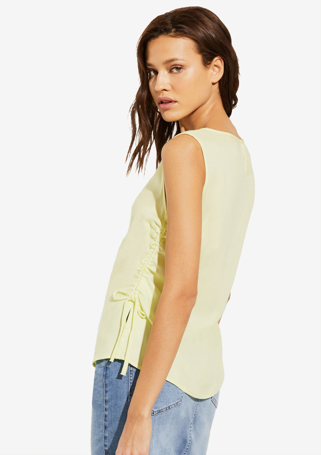  Blouse Tops Blouse Dames Lichtgeel