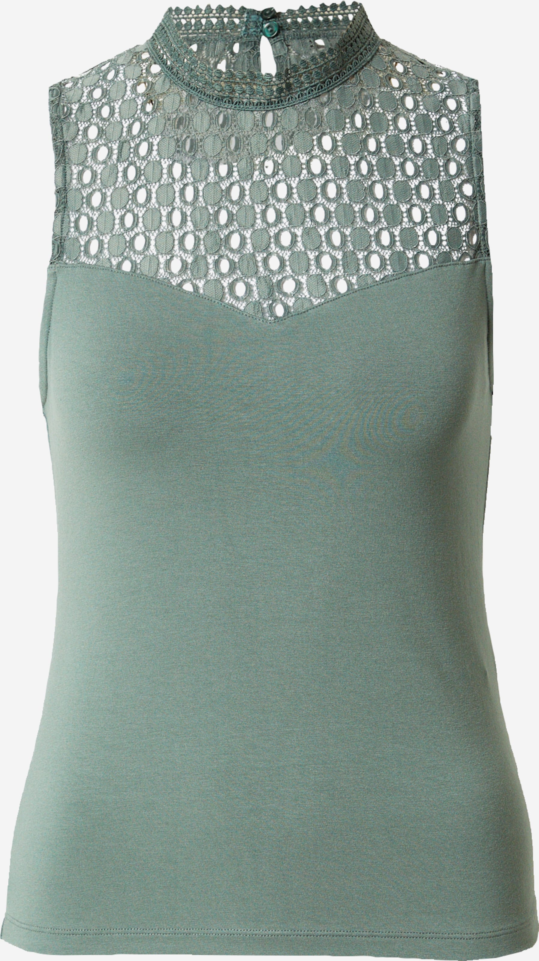 About You Kanten Tops Top Corinna Dames Mintgroen
