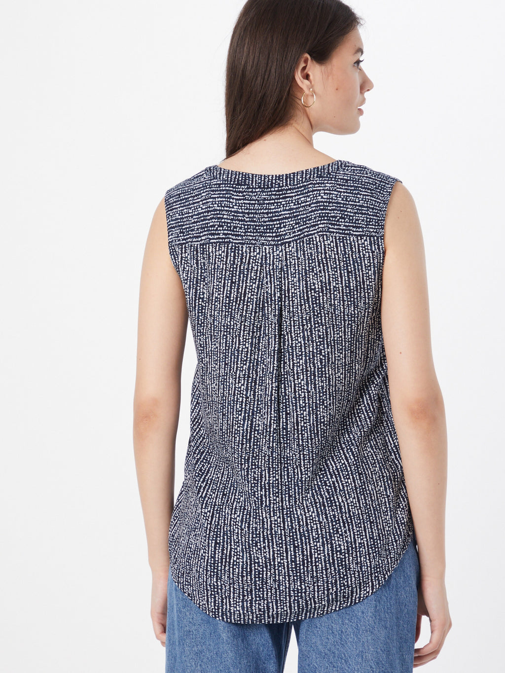 Tom Tailor Blouse Tops Blouse Dames Ultramarine Blauw