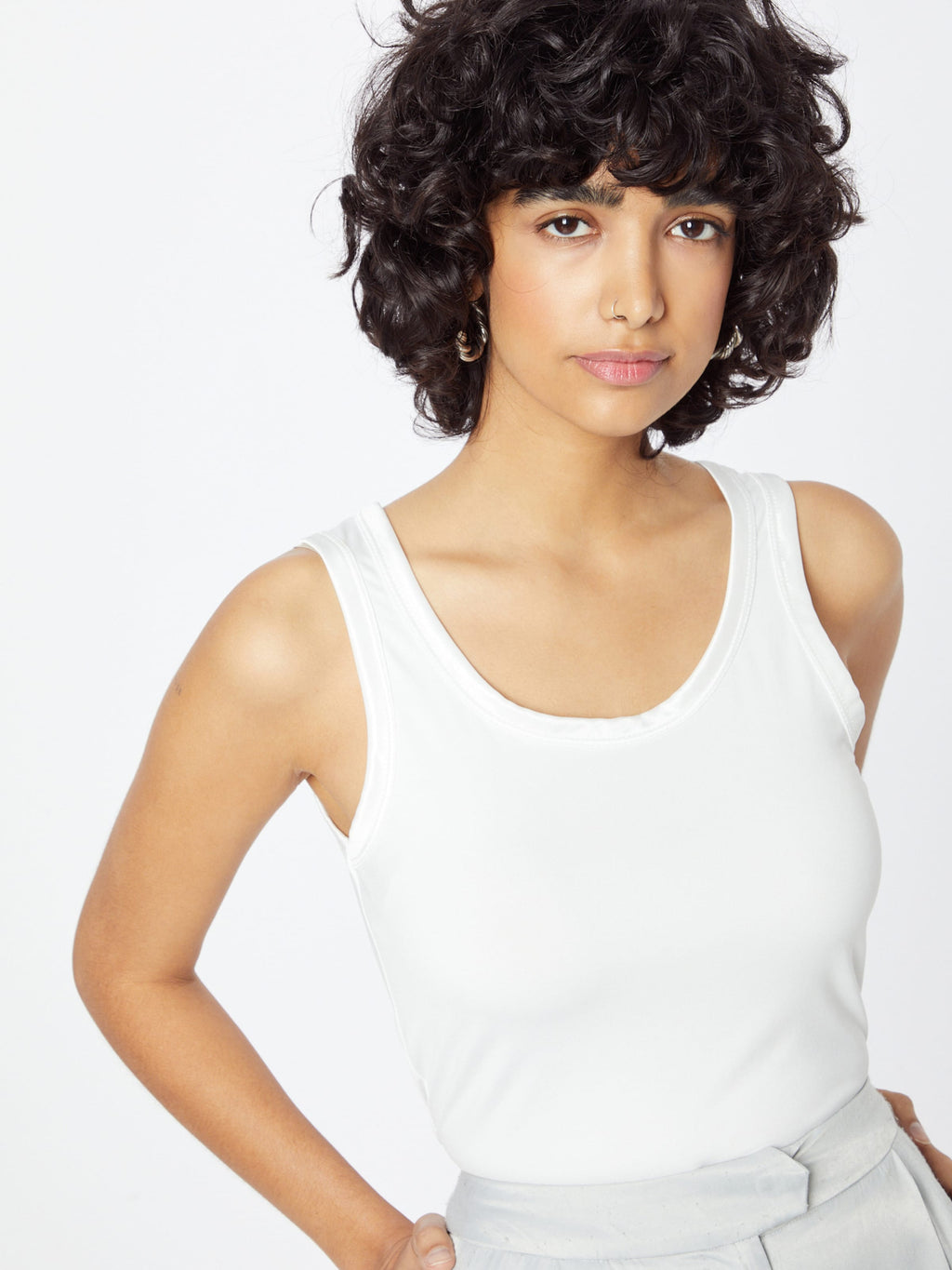 B.young Tanktops Top Lane Dames Wit