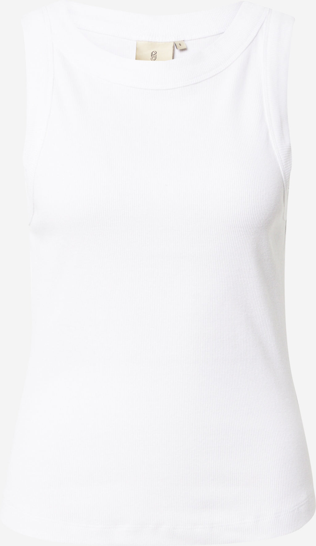 Peppercorn Mouwloze Shirts Top Dharma Dames Wit