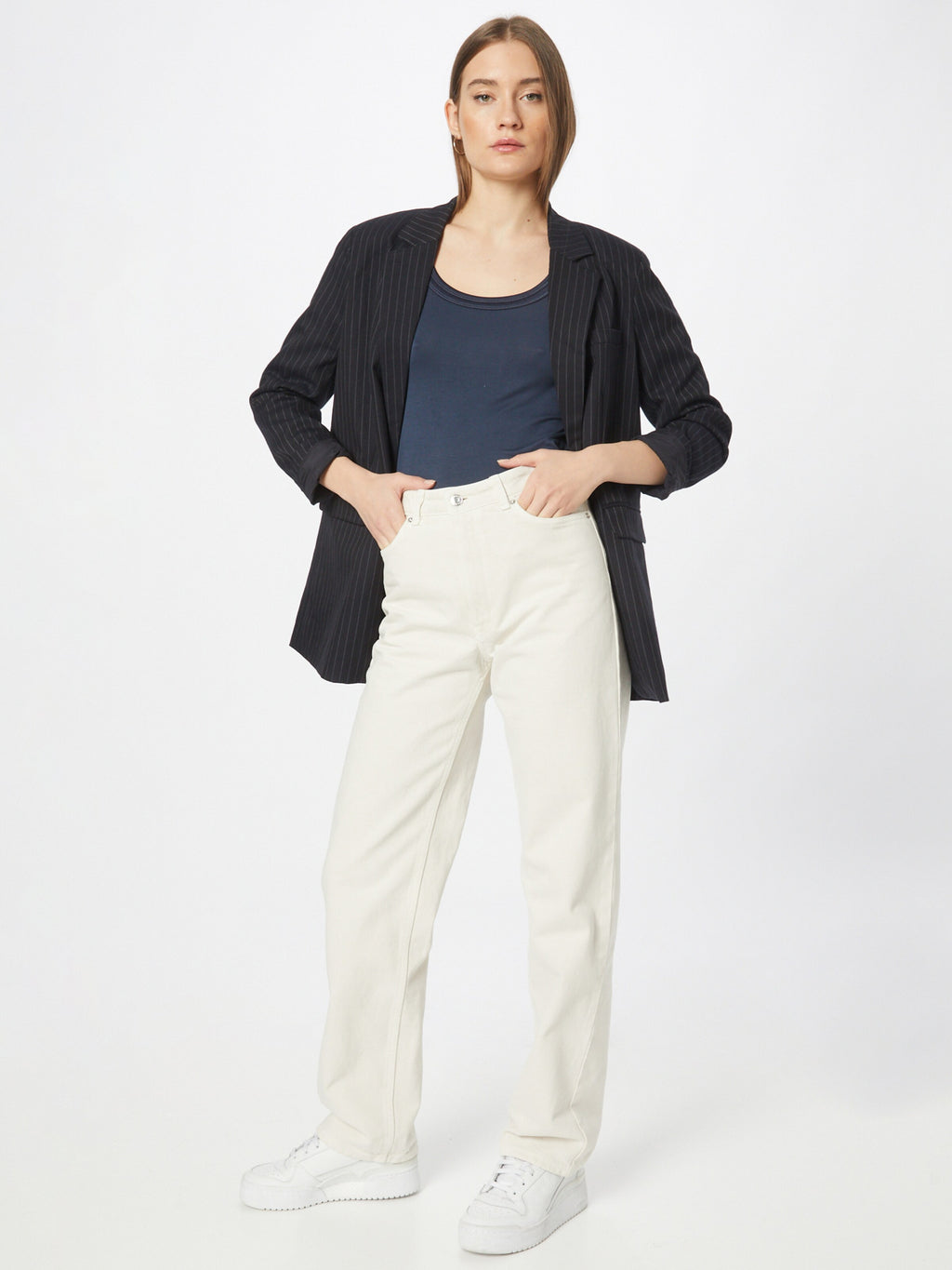 Fransa Tanktops Top Zulu Dames Marine
