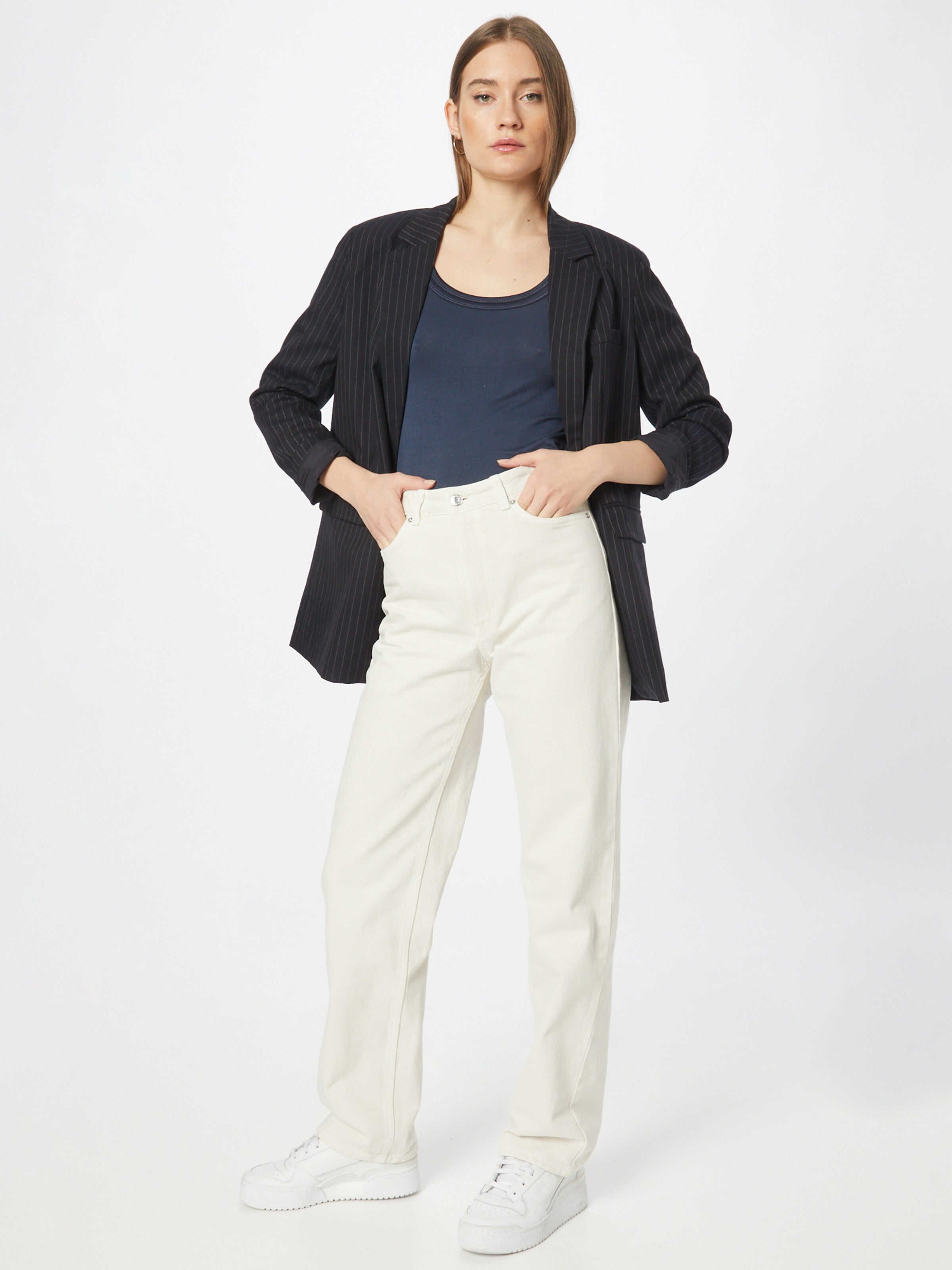 Fransa Tanktops Top Zulu Dames Marine