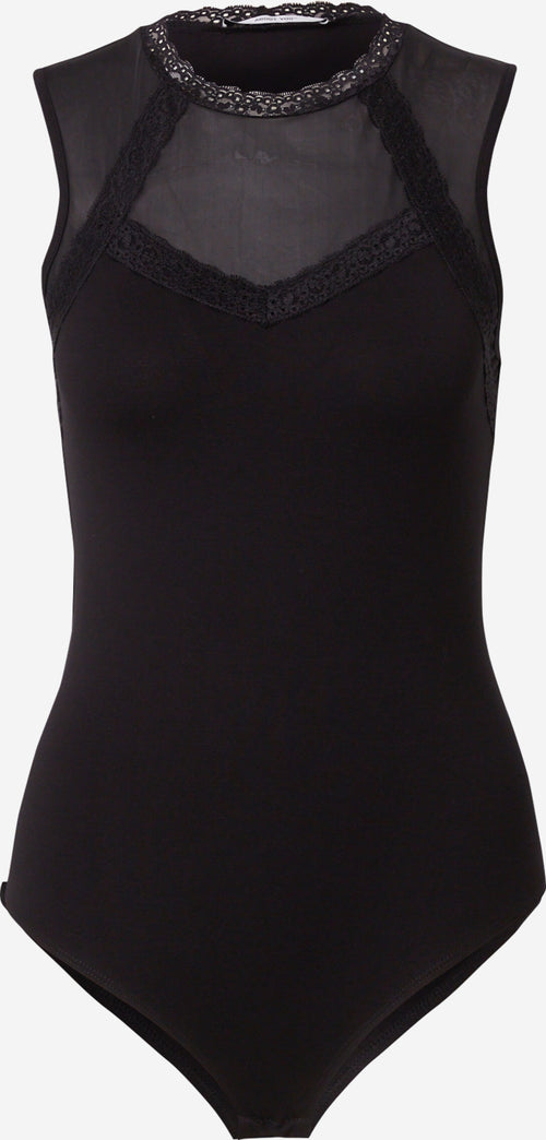 About You Kanten Tops Top Rosalie Dames Zwart