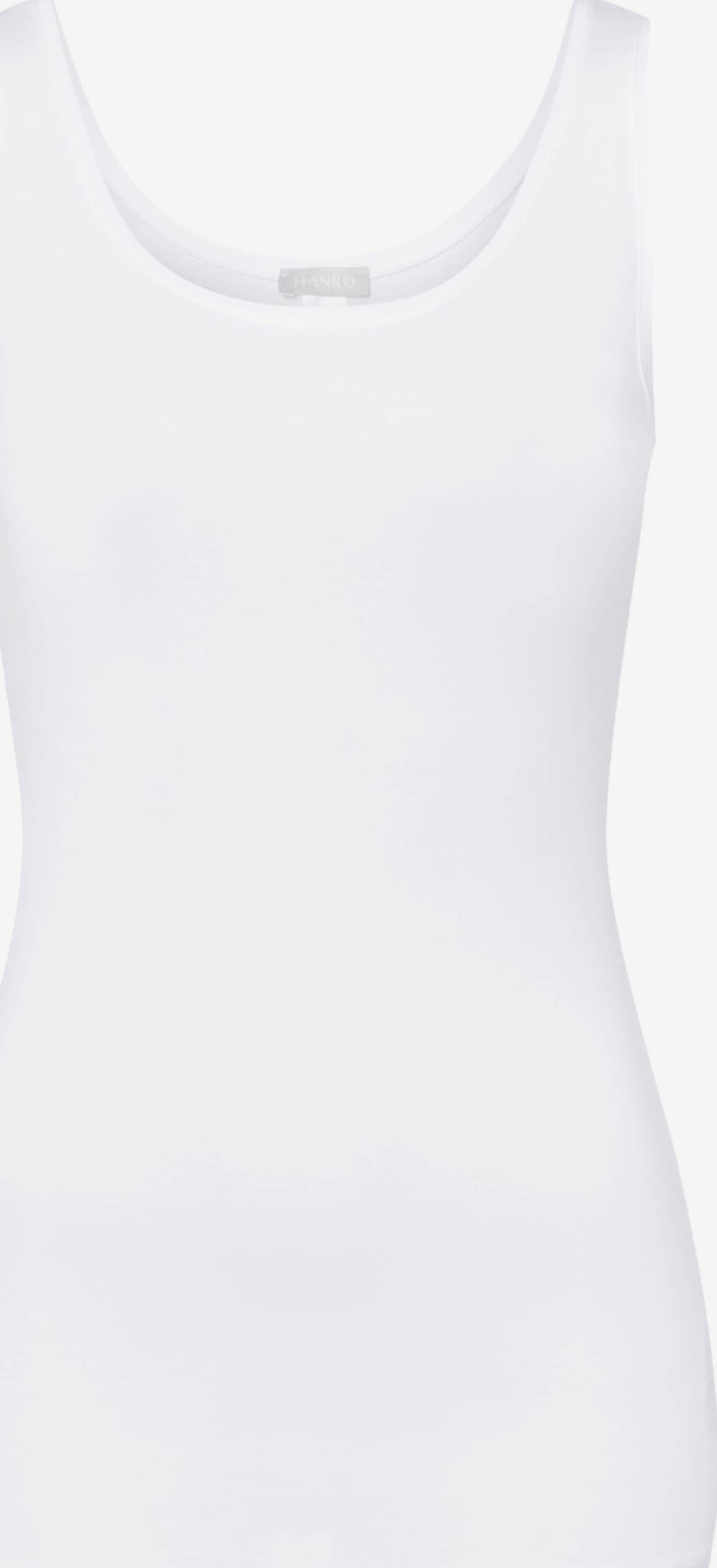 HANRO Tanktops Top Soft Touch Dames Wit