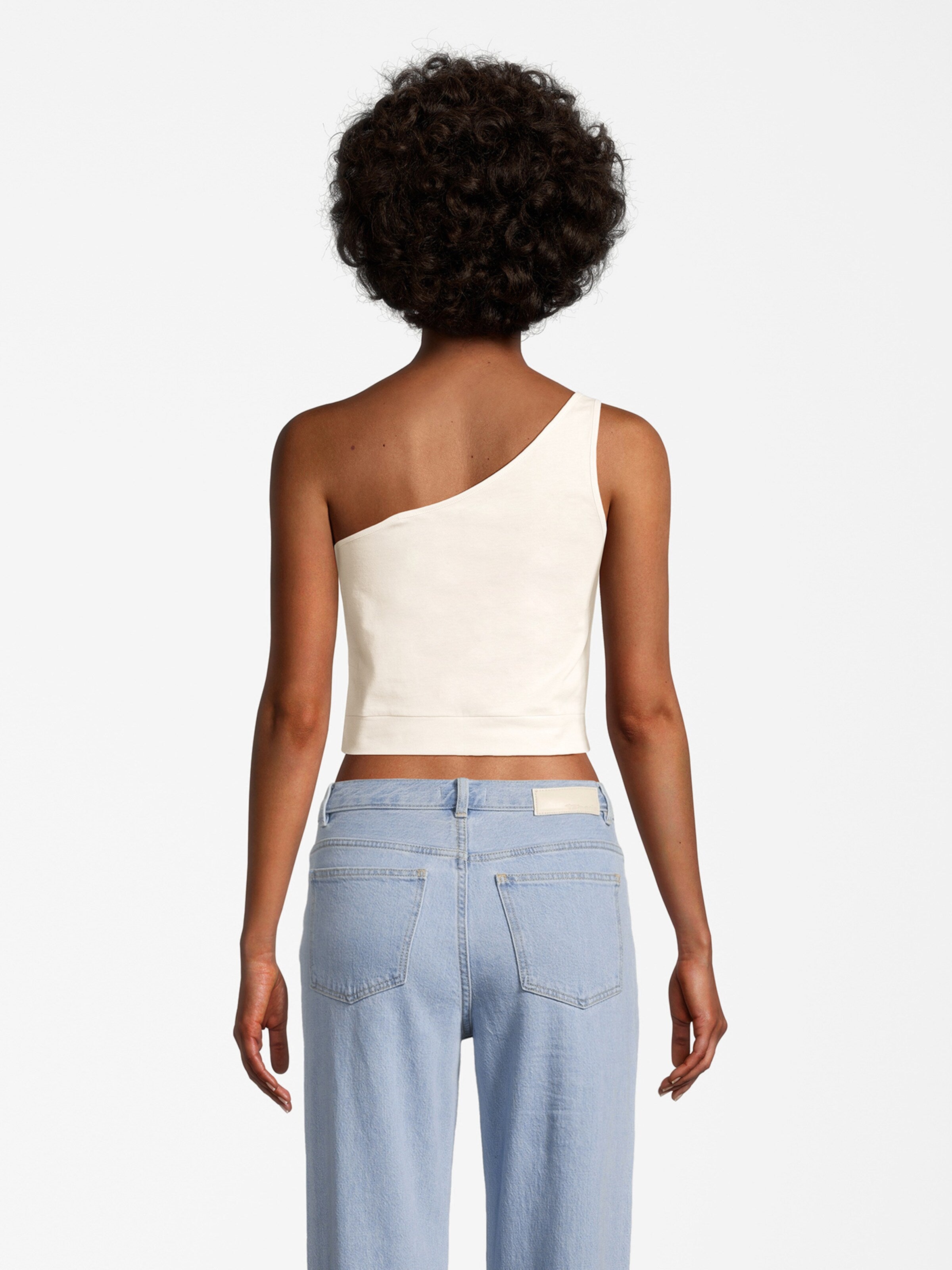 Aeropostale Crop Tops Top Dames Ecru