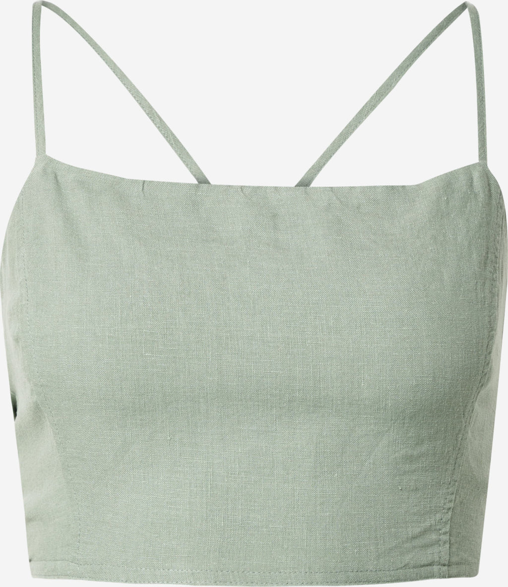  Crop Tops Top Lucia Dames Pastelgroen