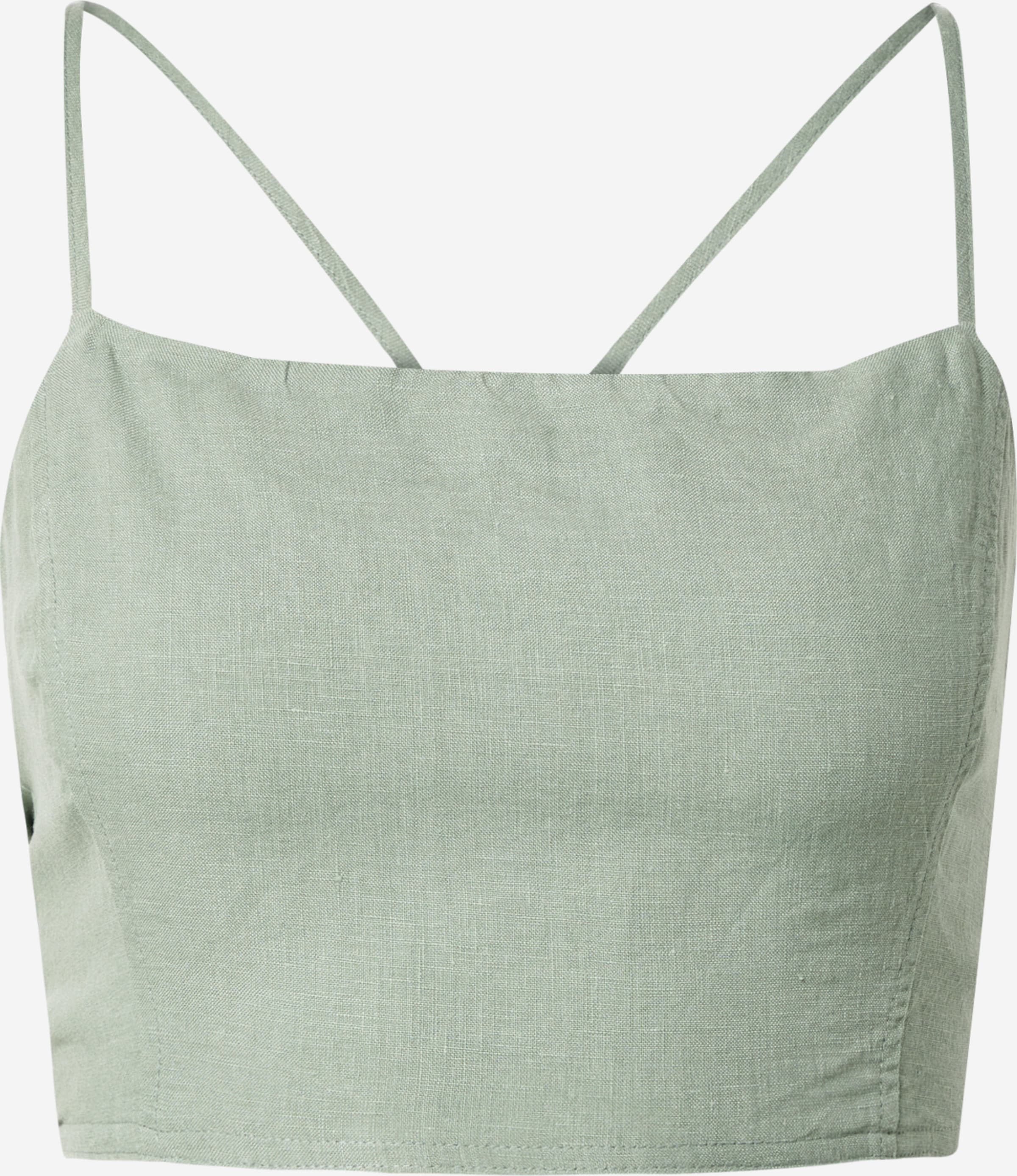  Crop Tops Top Lucia Dames Pastelgroen