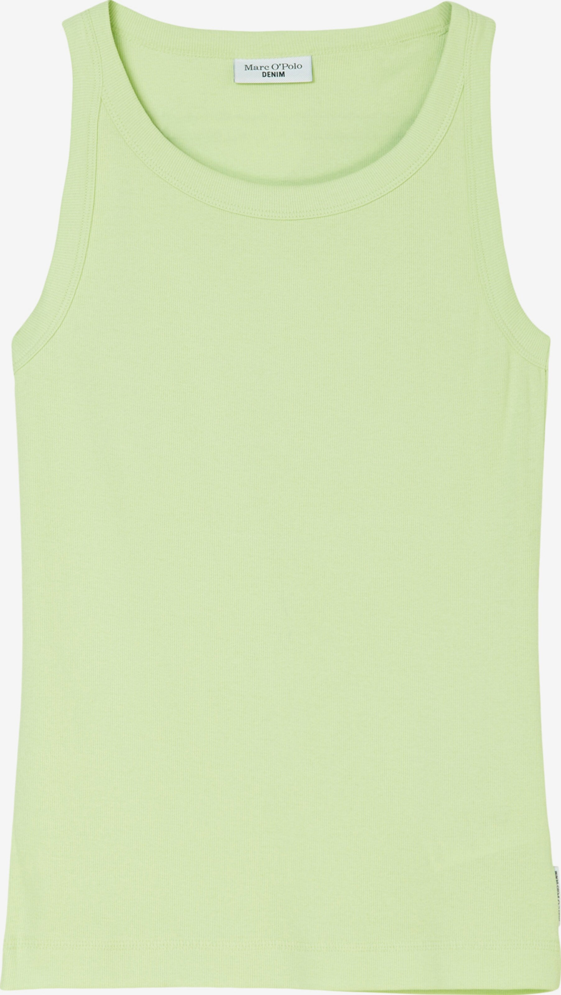 Marc O'Polo DENIM Mouwloze Shirts Top Dames Lichtgroen