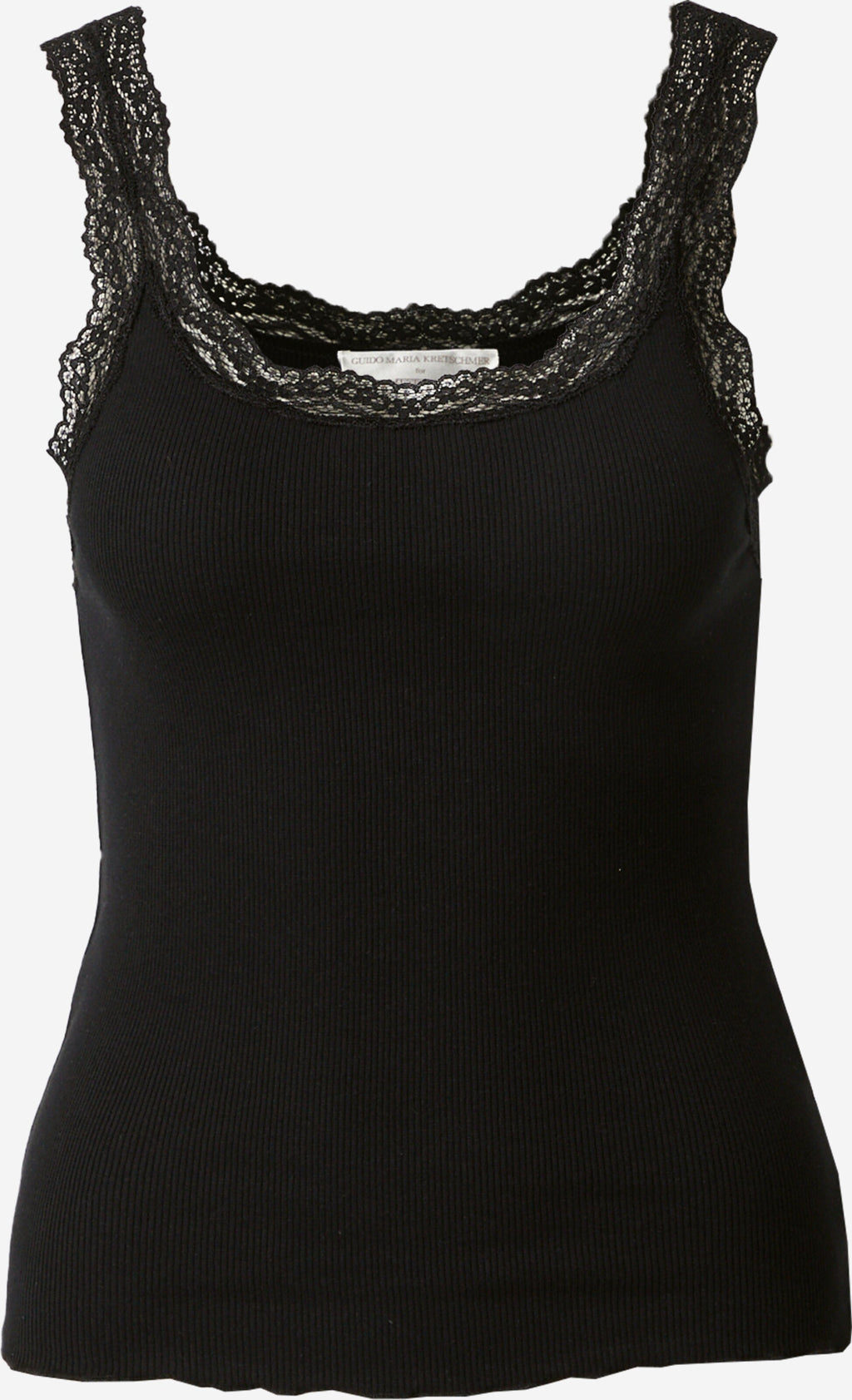  Kanten Tops Top Luise Dames Zwart