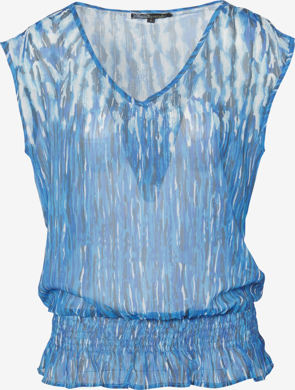 Koroshi Blouse Tops Blouse Dames Blauw / Navy