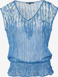 Koroshi Blouse Tops Blouse Dames Blauw / Navy