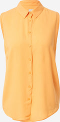 ICHI Blouse Tops Blouse Main To Dames Lichtoranje