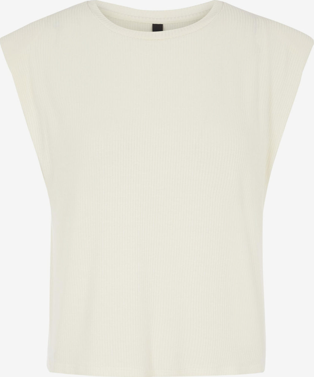  Mouwloze Shirts Top Elle Dames Wit