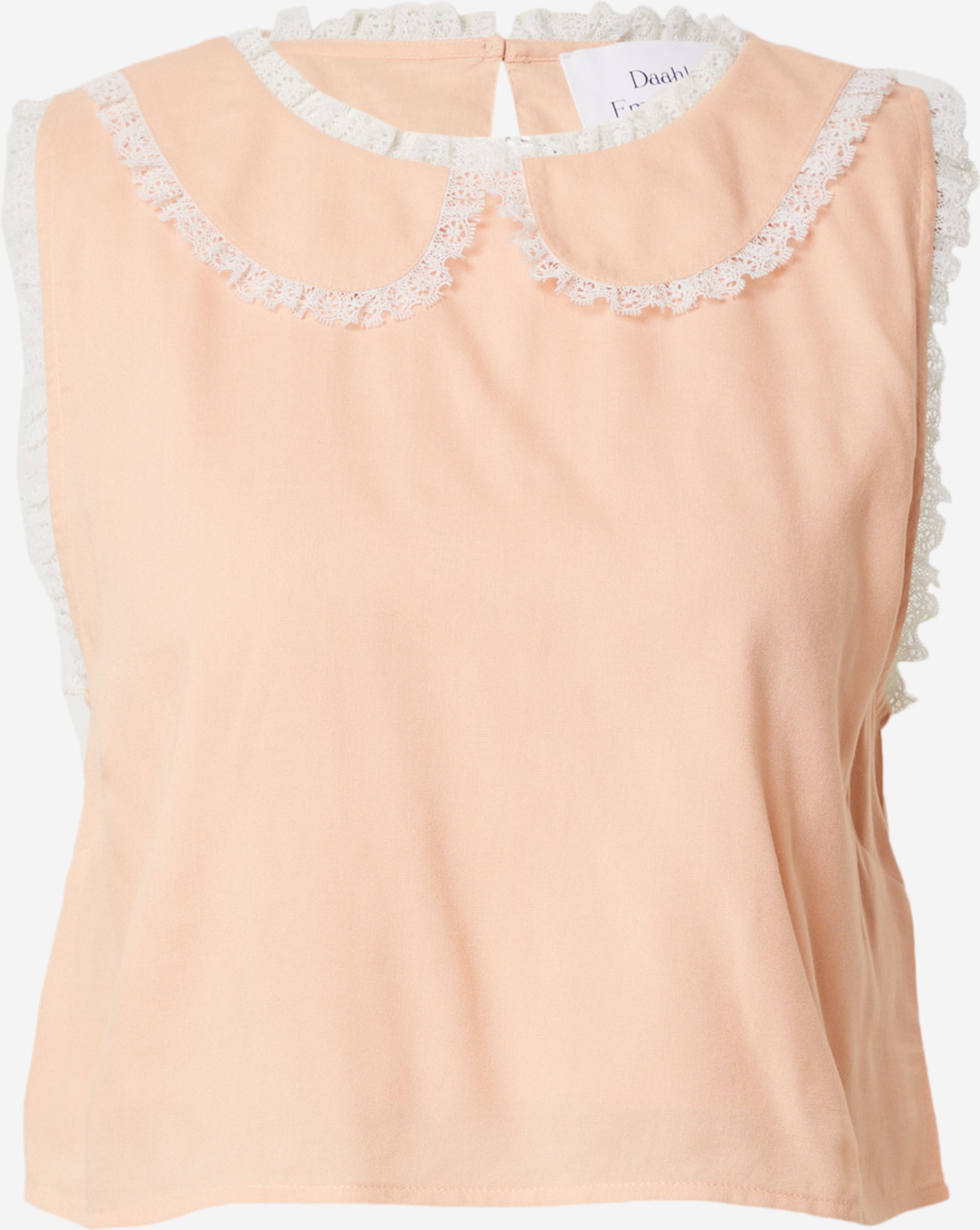  Blouse Tops Blouse Flora Dames Perzik