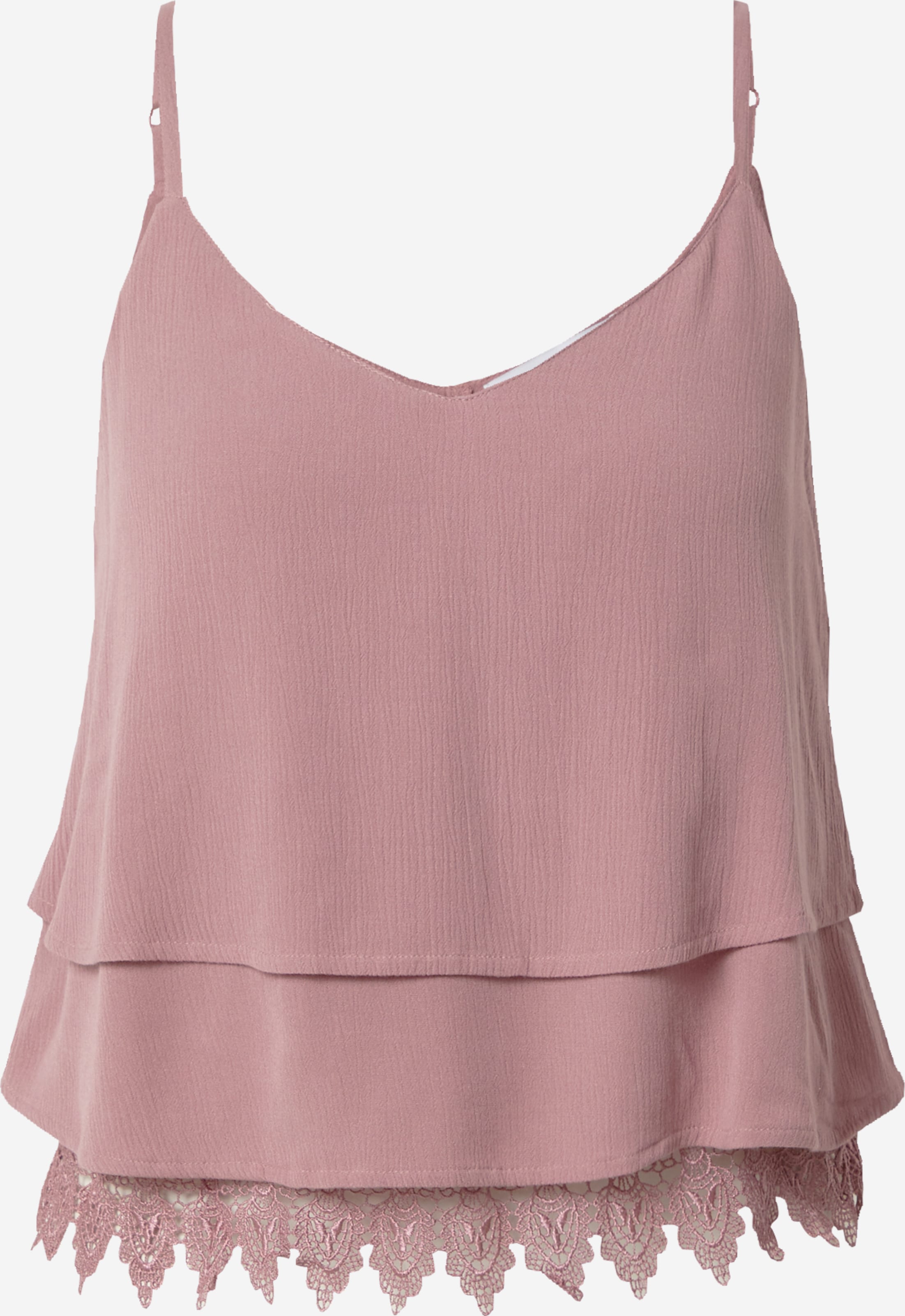 About You Kanten Tops Top Ledora Dames Roze