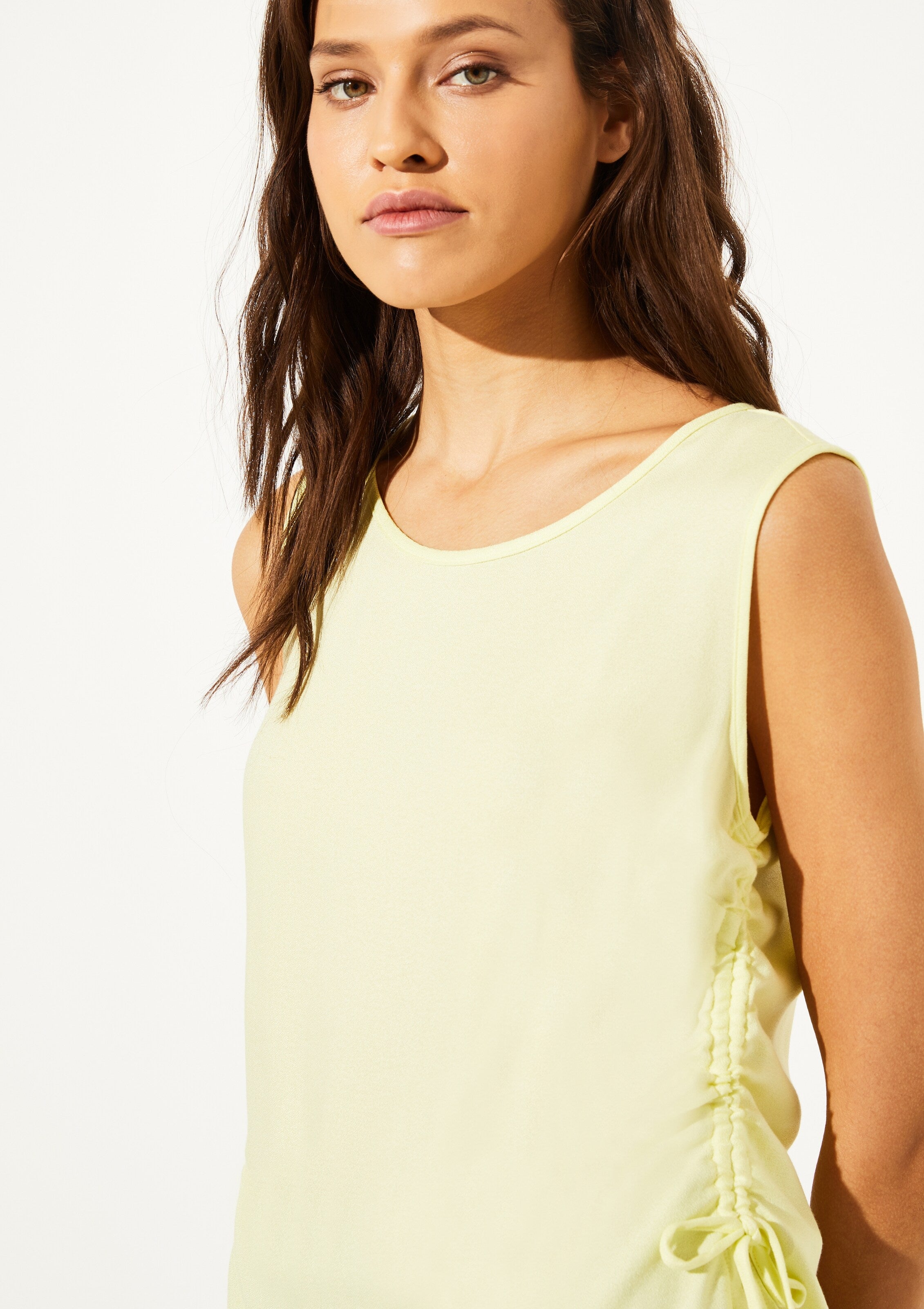  Blouse Tops Blouse Dames Lichtgeel