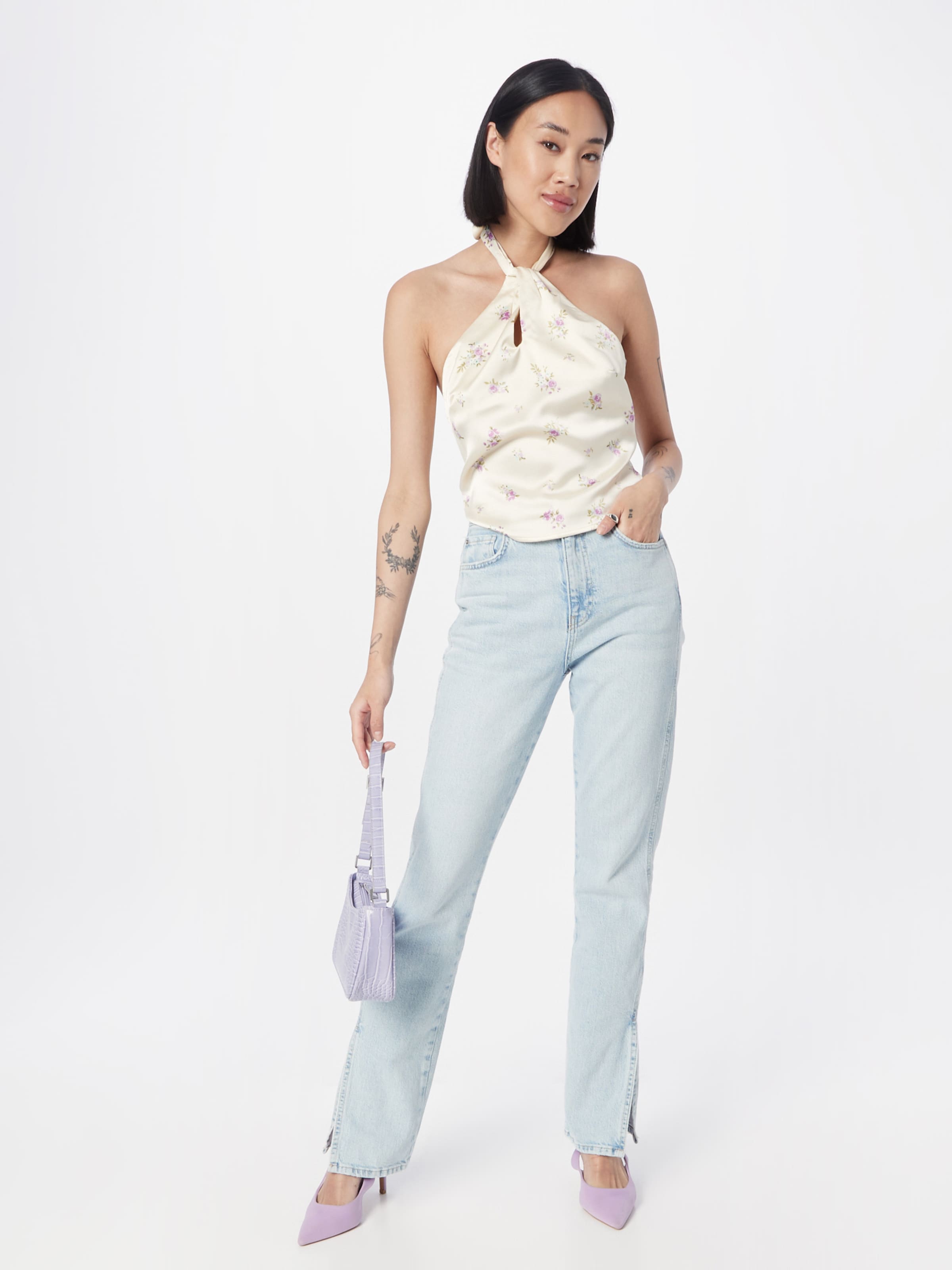 Gina Tricot Blouse Tops Blouse Tina Dames Gemengde Kleuren