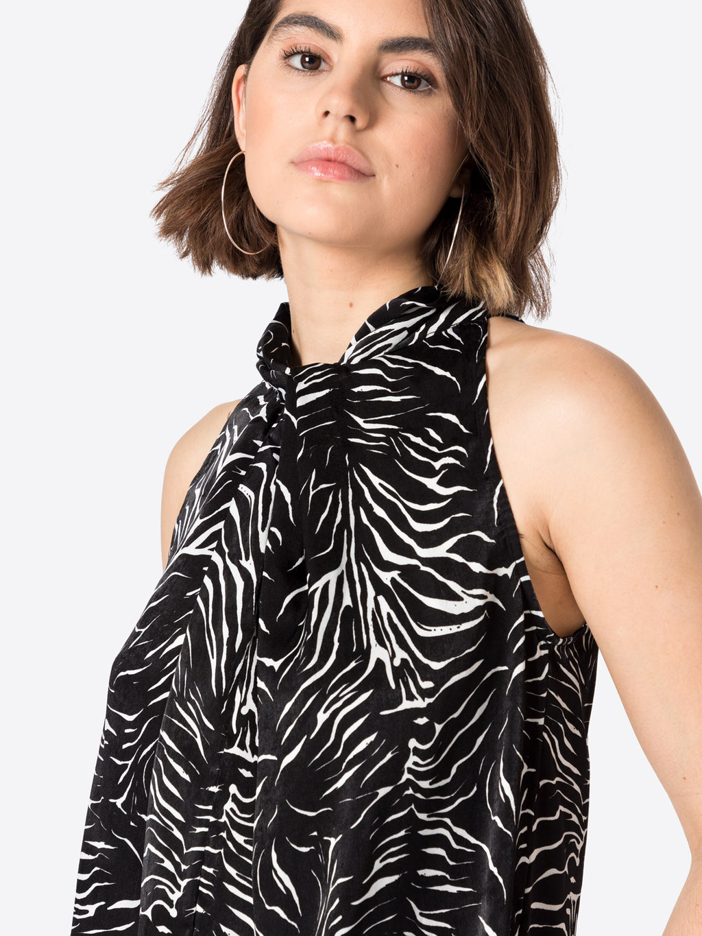 ONLY Uitgaanstops Top Mille Dames Zwart